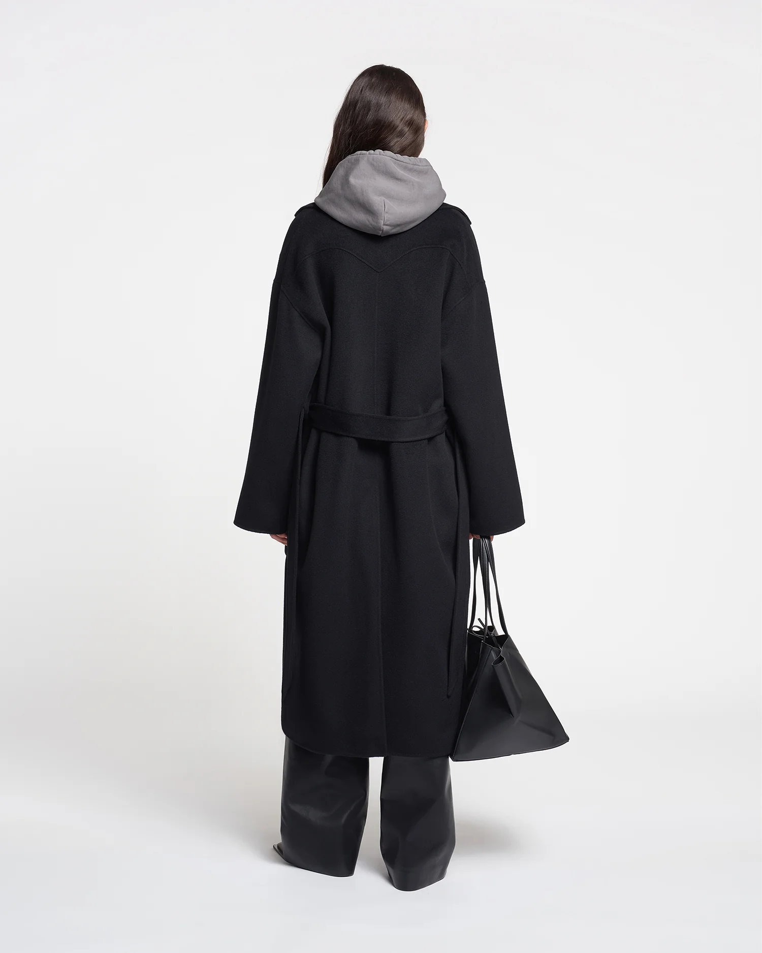 Alamo - Robe coat - Black - Image 2