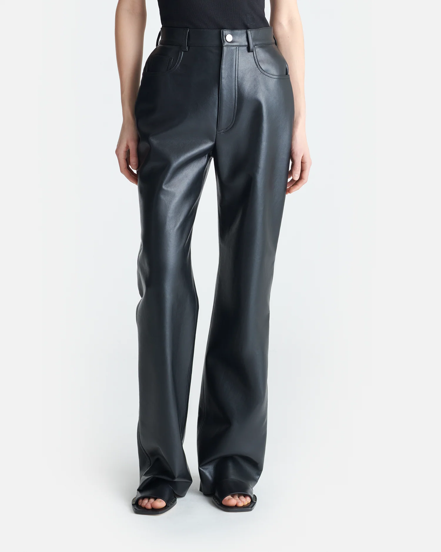 Camma - Straight leg trousers - Black - Image 2