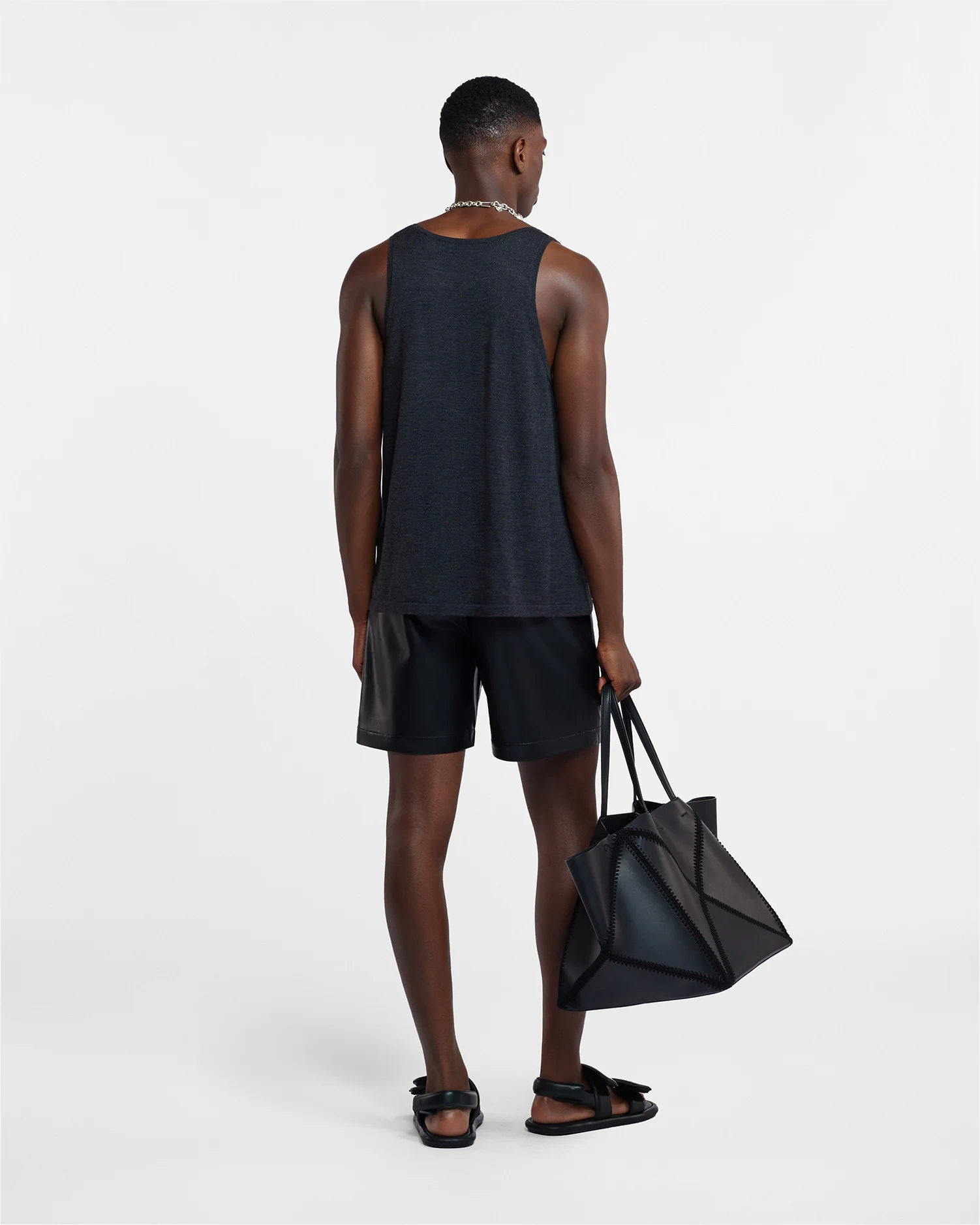 Asher - Tank top - Charcoal - Image 3