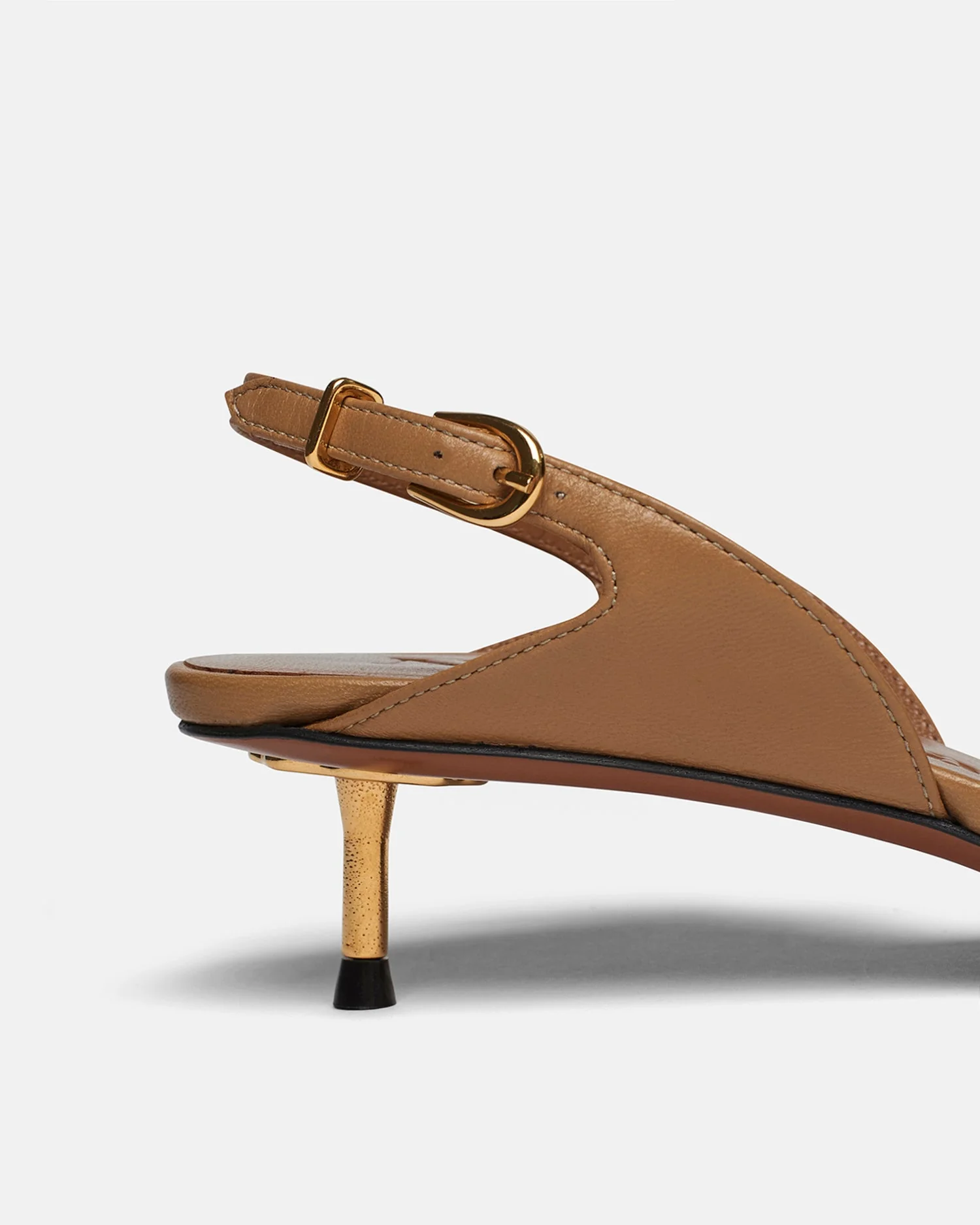 Enaji - Leather Sandals - Nut Brown - Image 3
