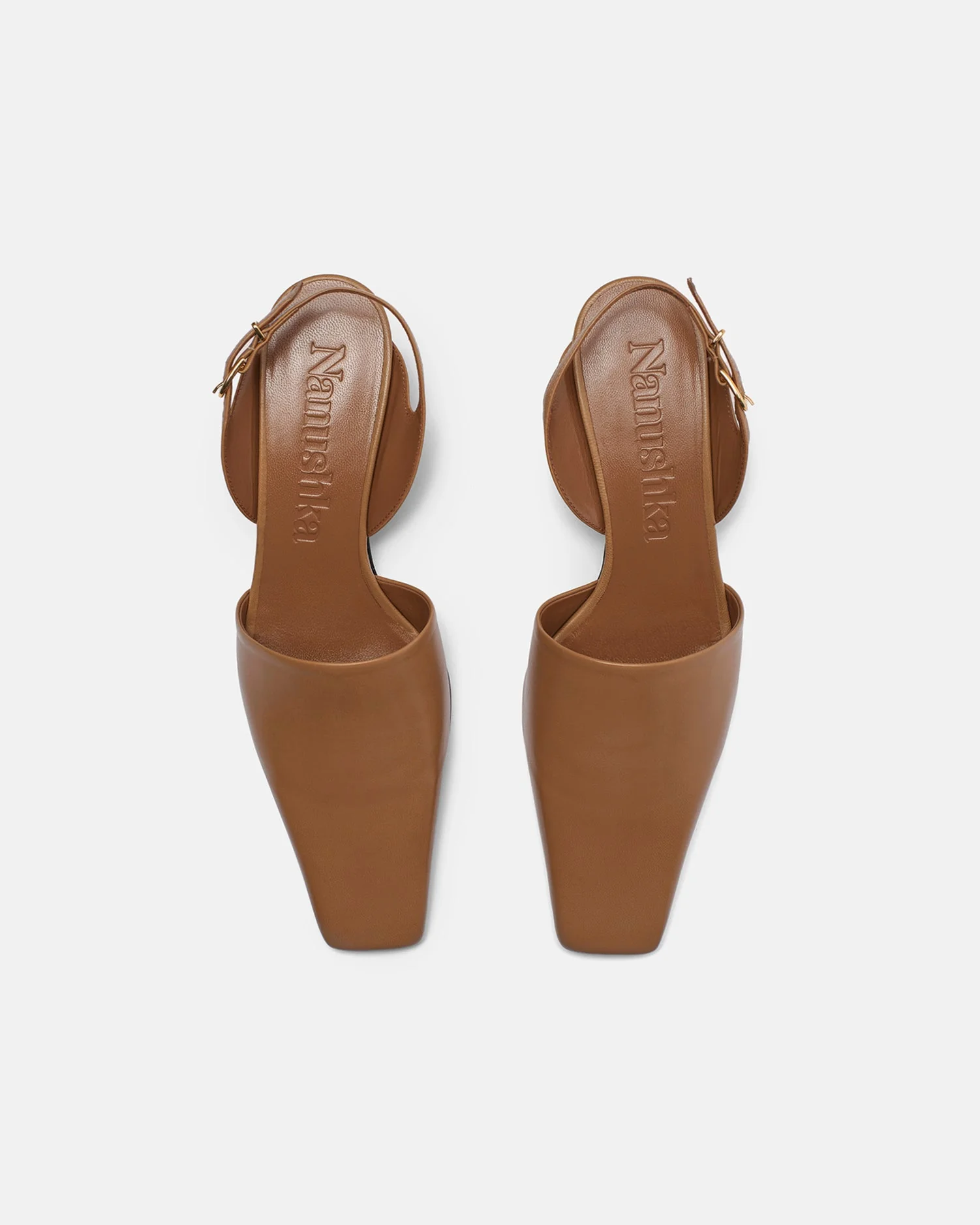 Enaji - Leather Sandals - Nut Brown - Image 7