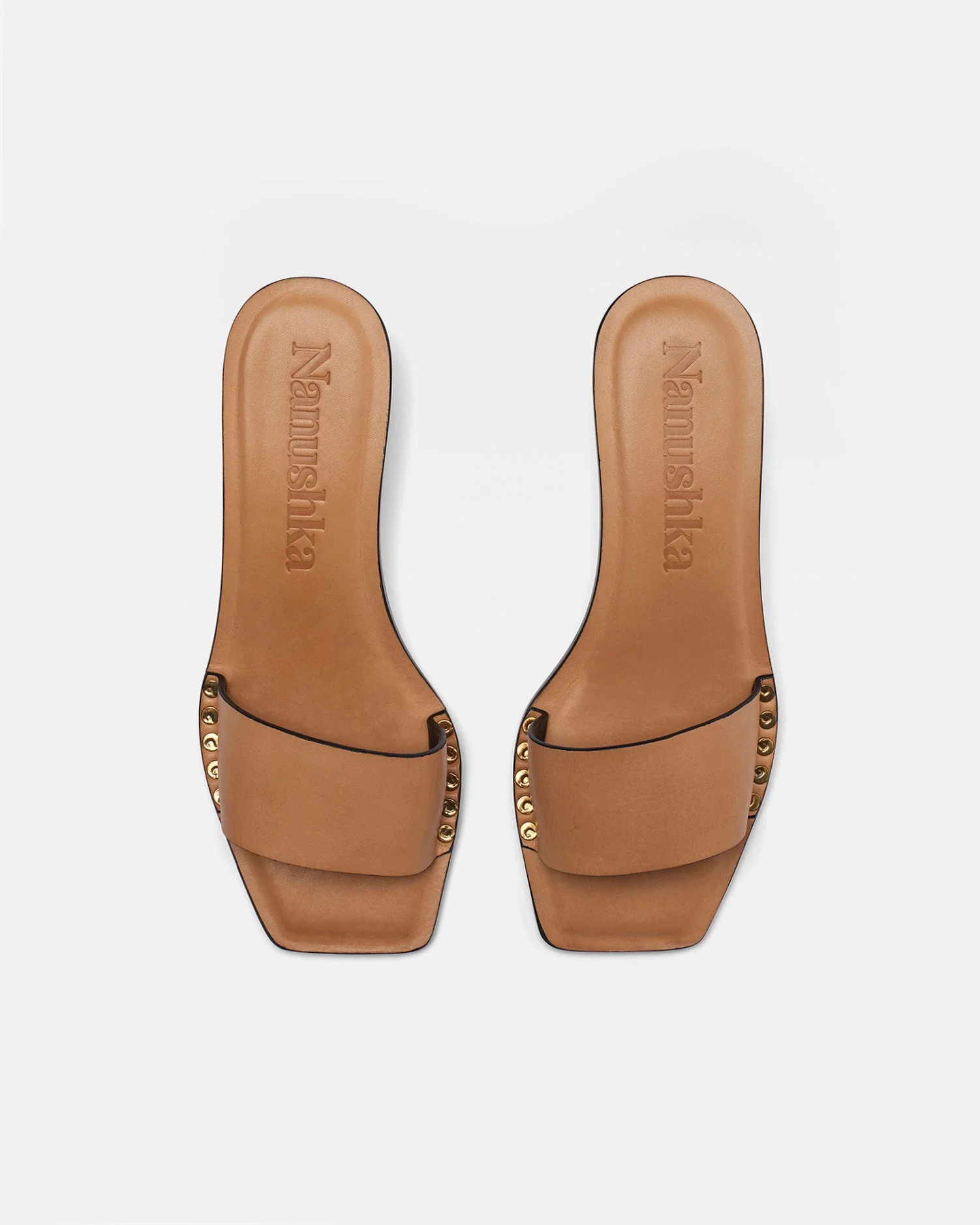 Ibiron - Leather Sandals - Natural Tan - Image 6