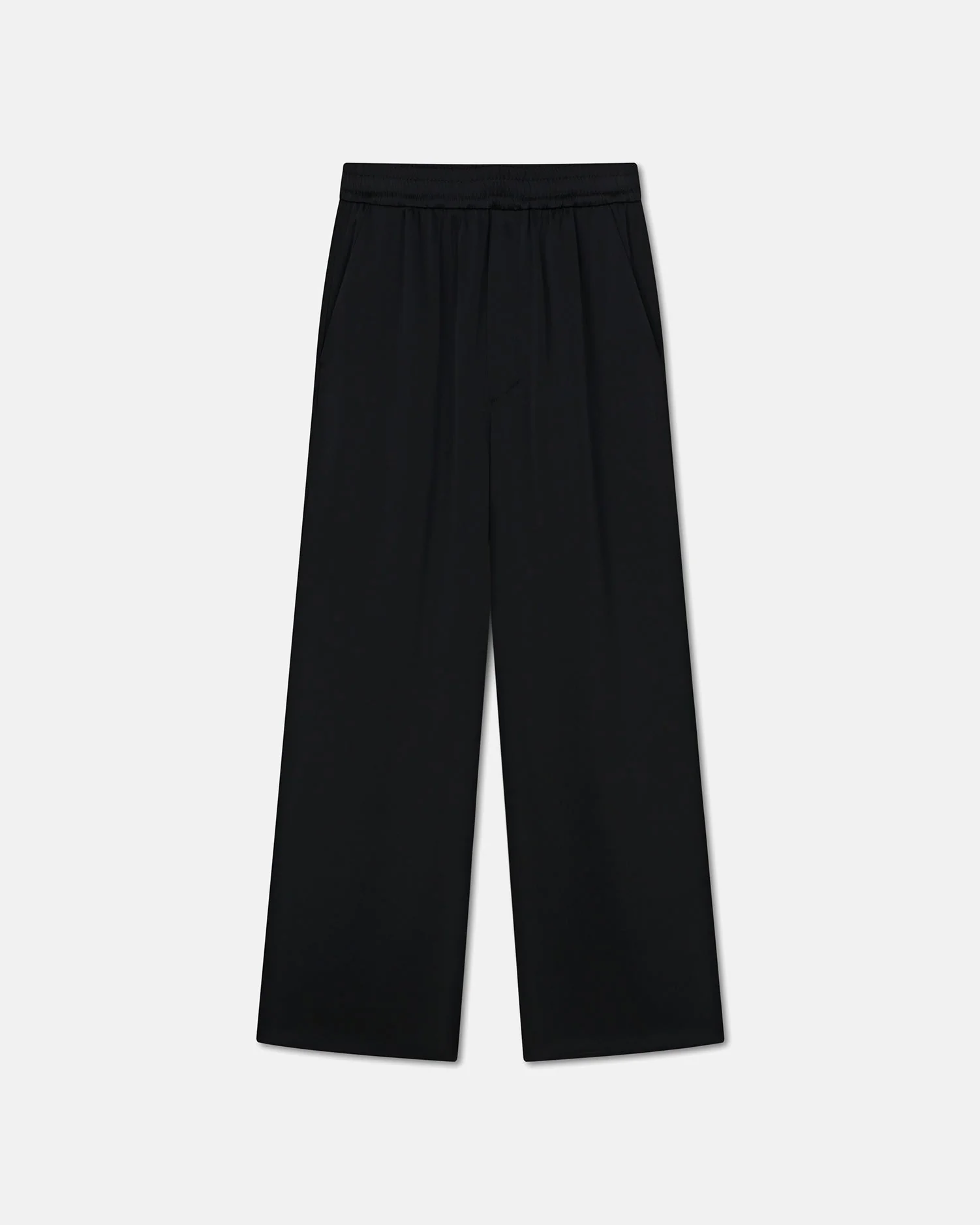 Odessa - Slip Satin Pants - Black - Image 4