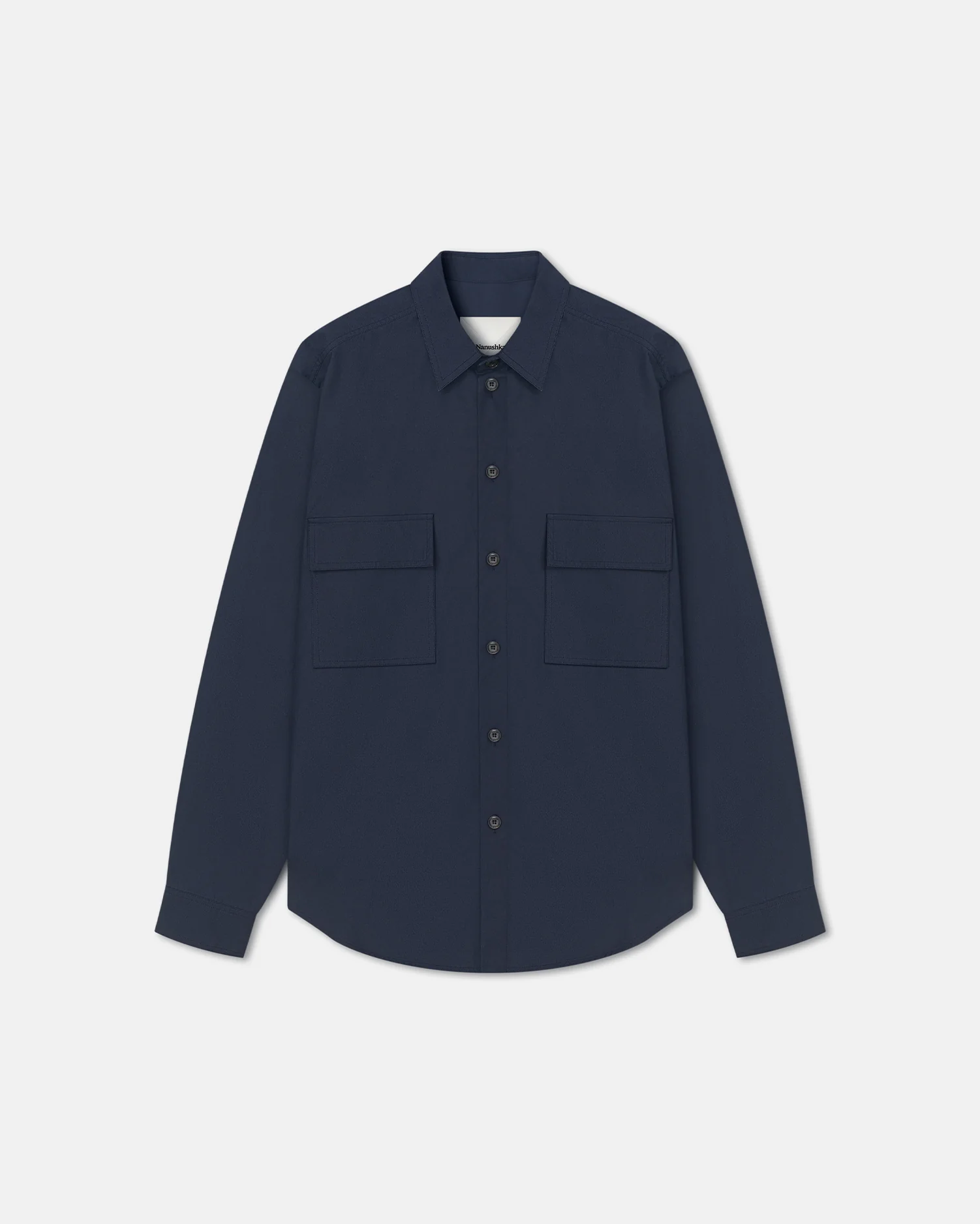 Jari - Long-Sleeve Shirt - Navy - Image 4
