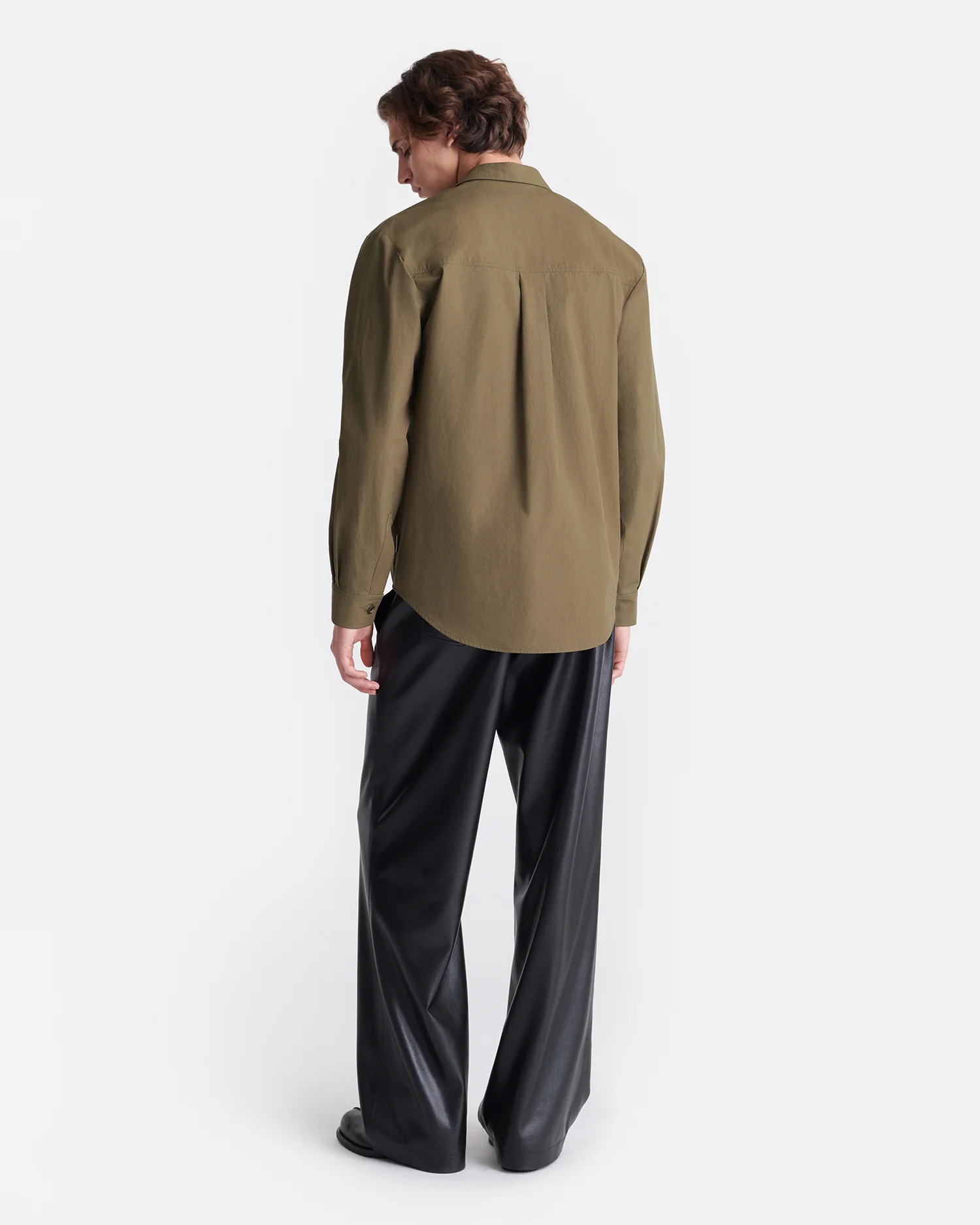 Jari - Long-Sleeve Shirt - Uniform Green - Image 3