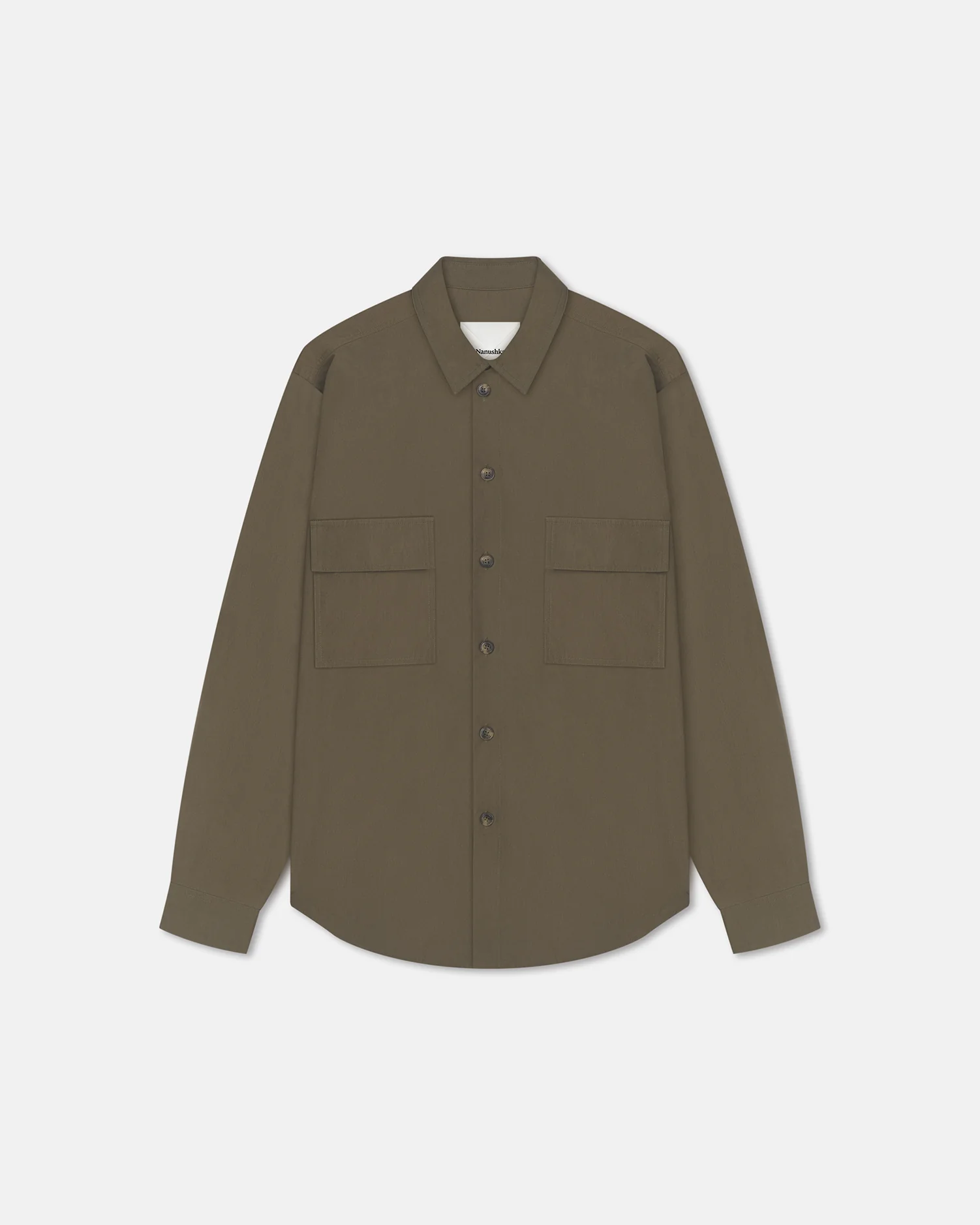 Jari - Long-Sleeve Shirt - Uniform Green - Image 4