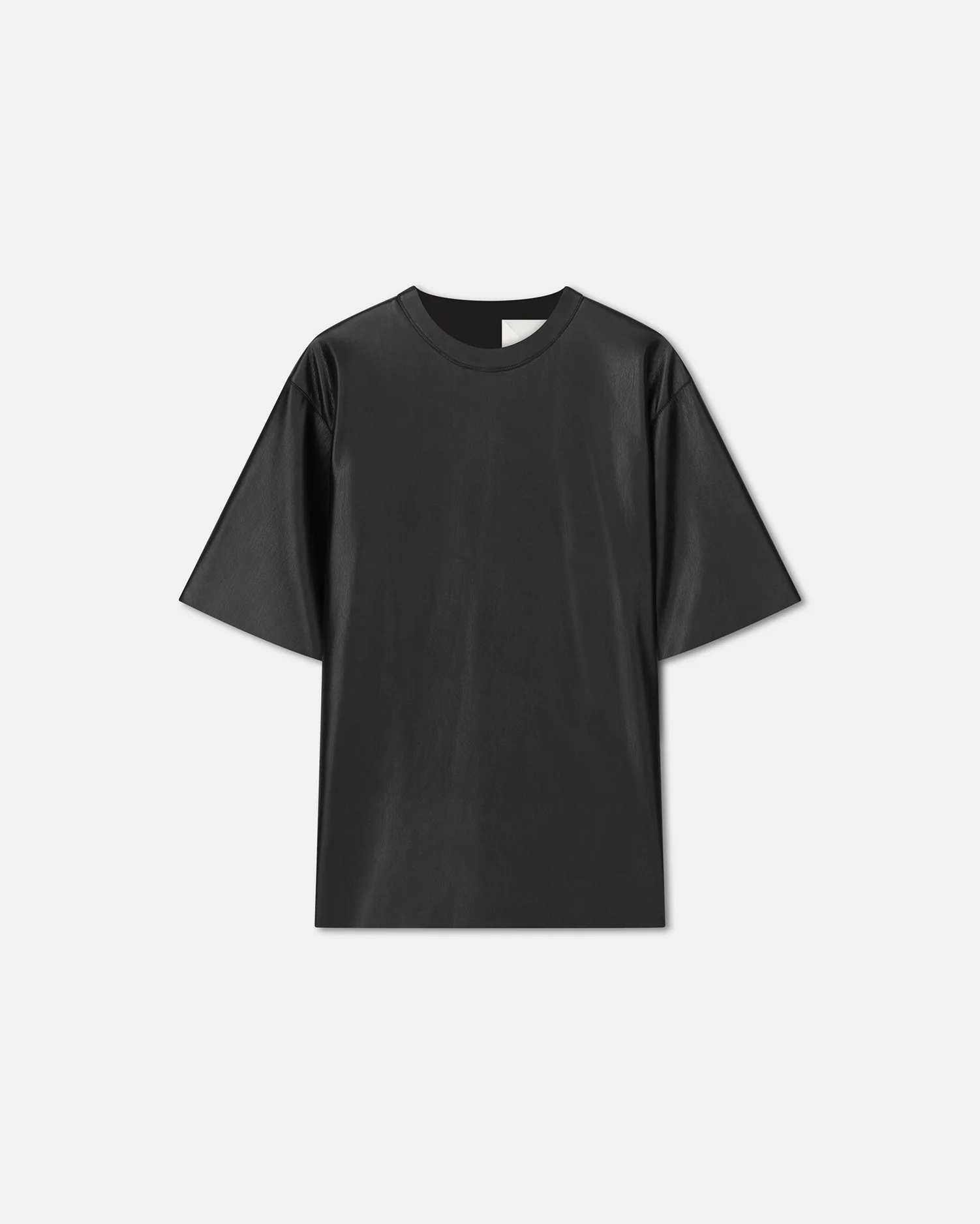 Isaac - Okobor™ Alt-Leather T-Shirt - Black - Image 5