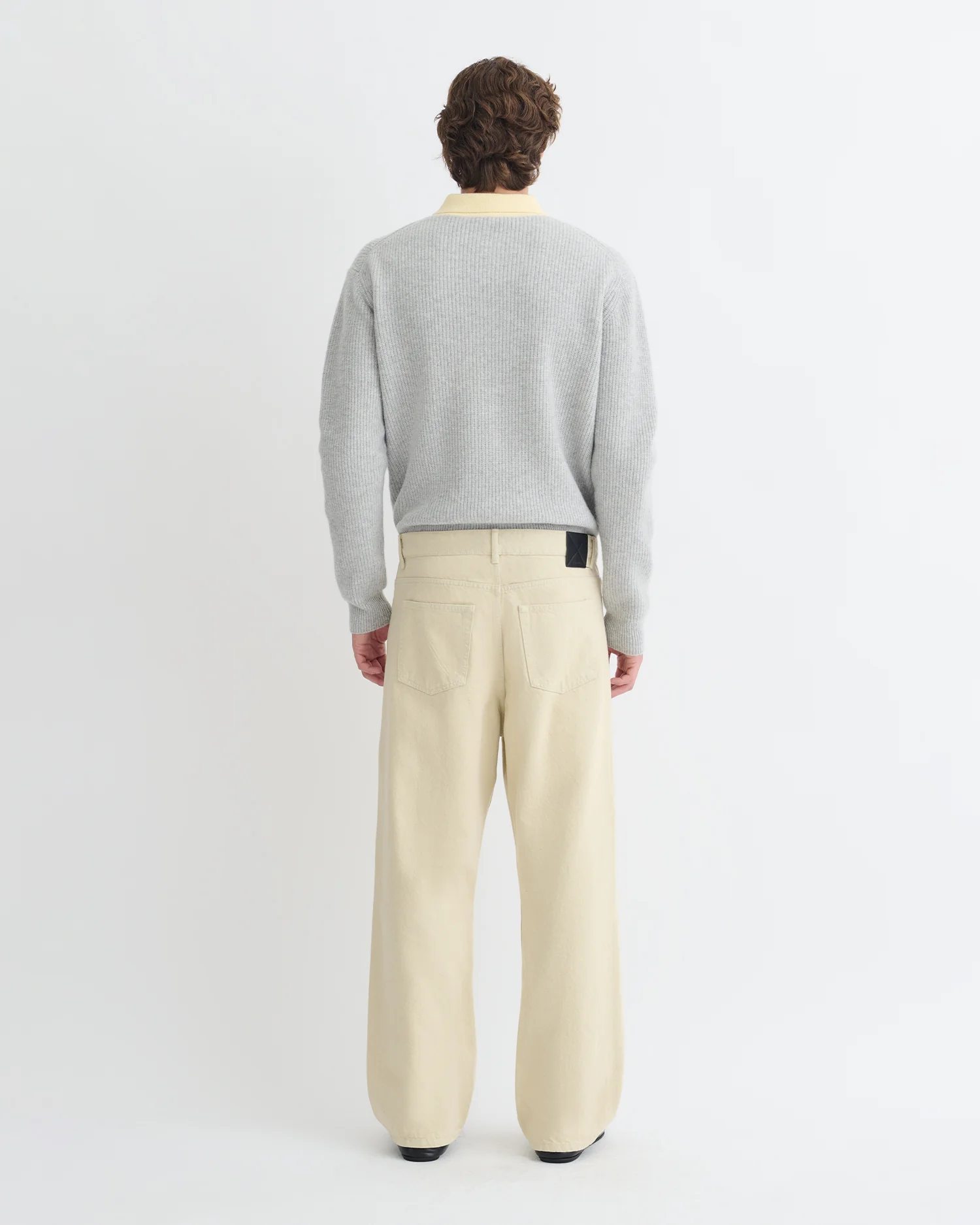 Jamson - Bootcut jeans - Beige - Image 4
