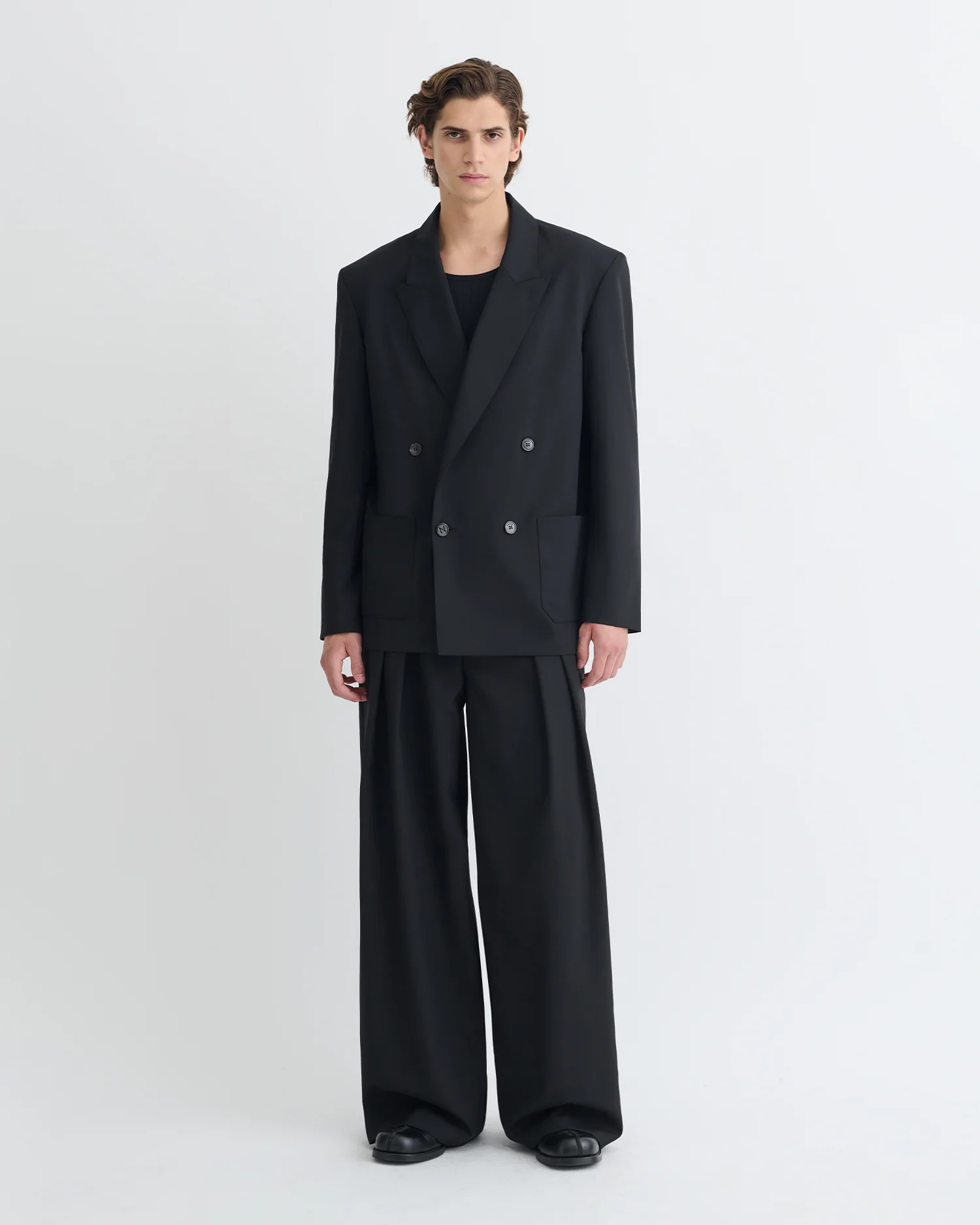 Derik - Relaxed Blazer - Black - Image 3