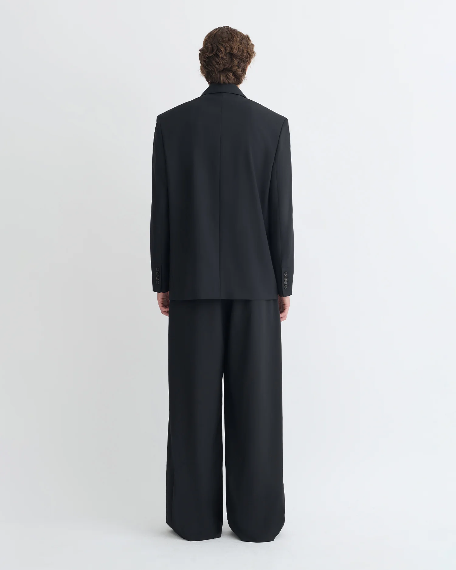Derik - Relaxed Blazer - Black - Image 4