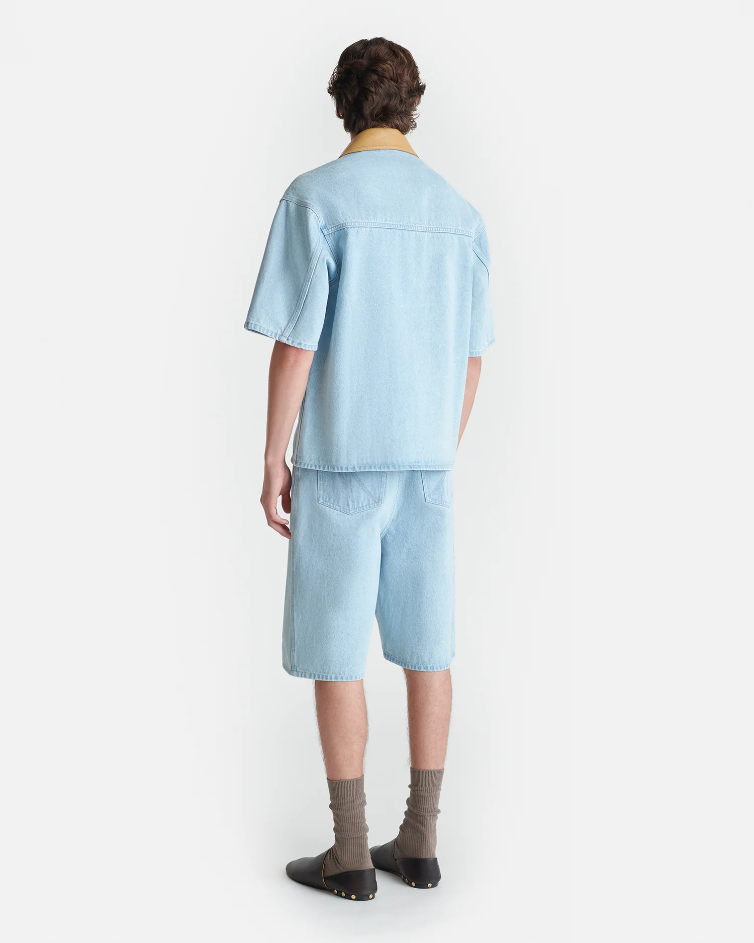 Mydal - Denim bermuda shorts - Eco Bleach - Image 3