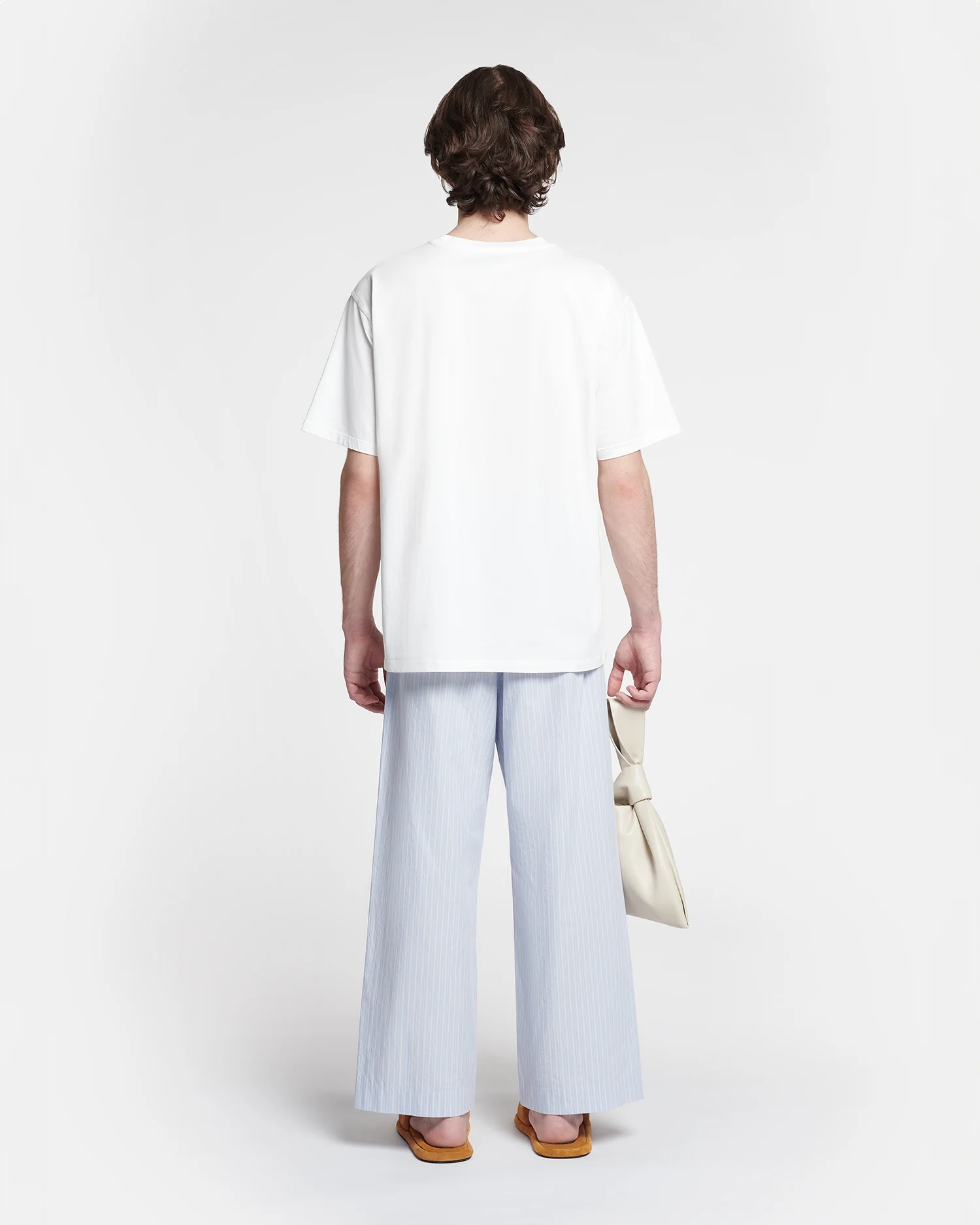 Reece - Embroidered T-shirt  - Off White - Image 3
