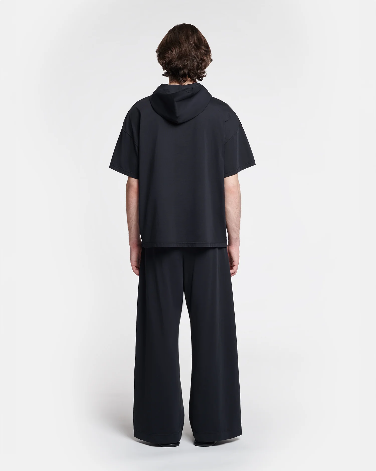 Kacper - Hooded t-shirt - Black - Image 6