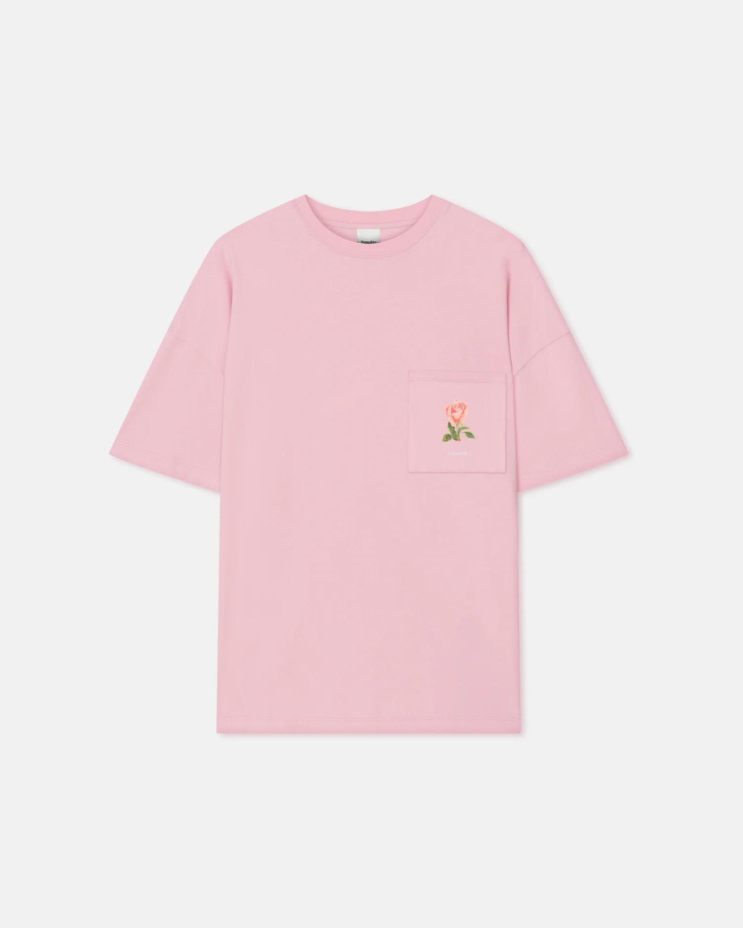 Wren - Printed Cotton-Jersey T-Shirt - Pink/Roses