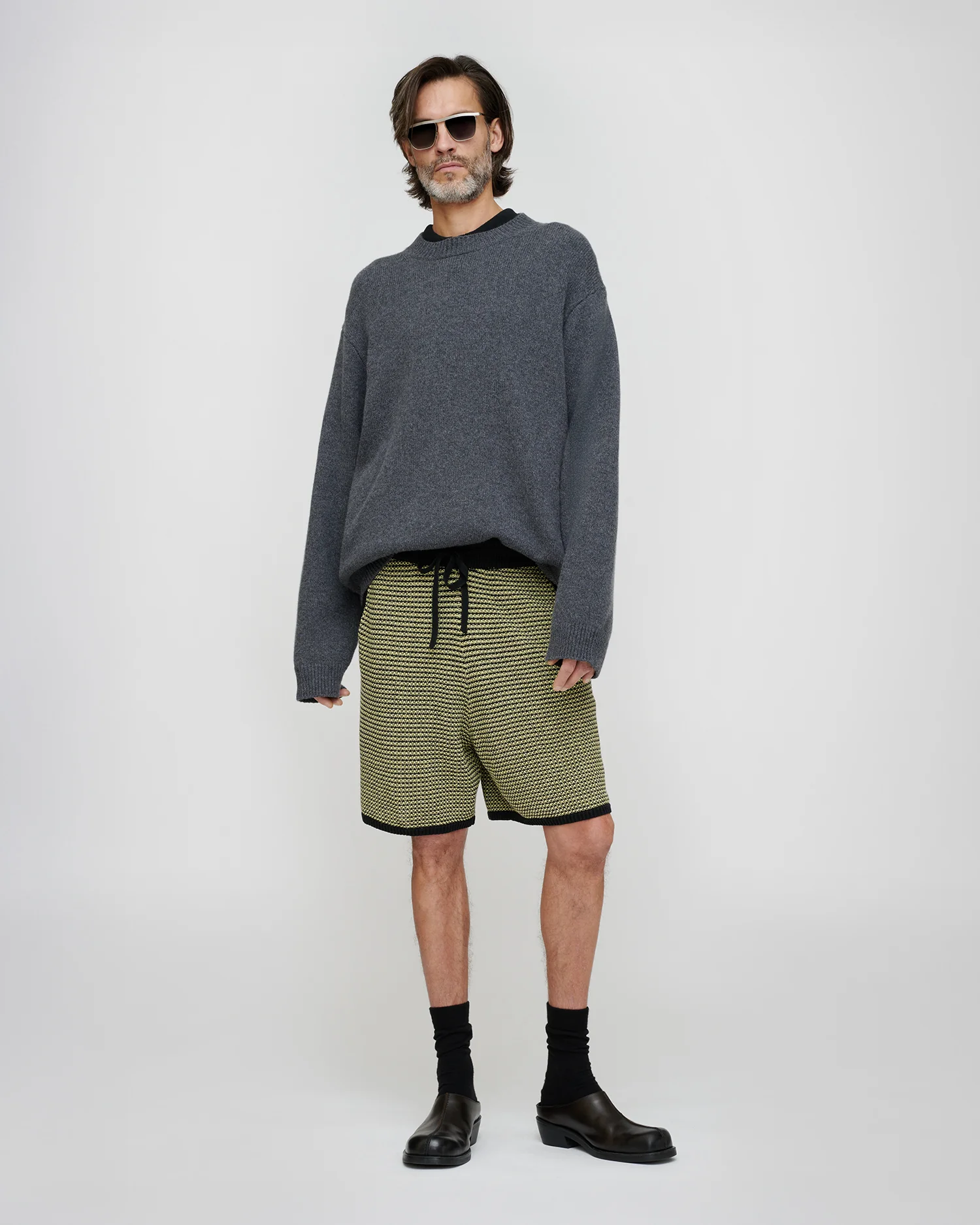 Renea - Wool blend sweater - Storm Grey - Image 4