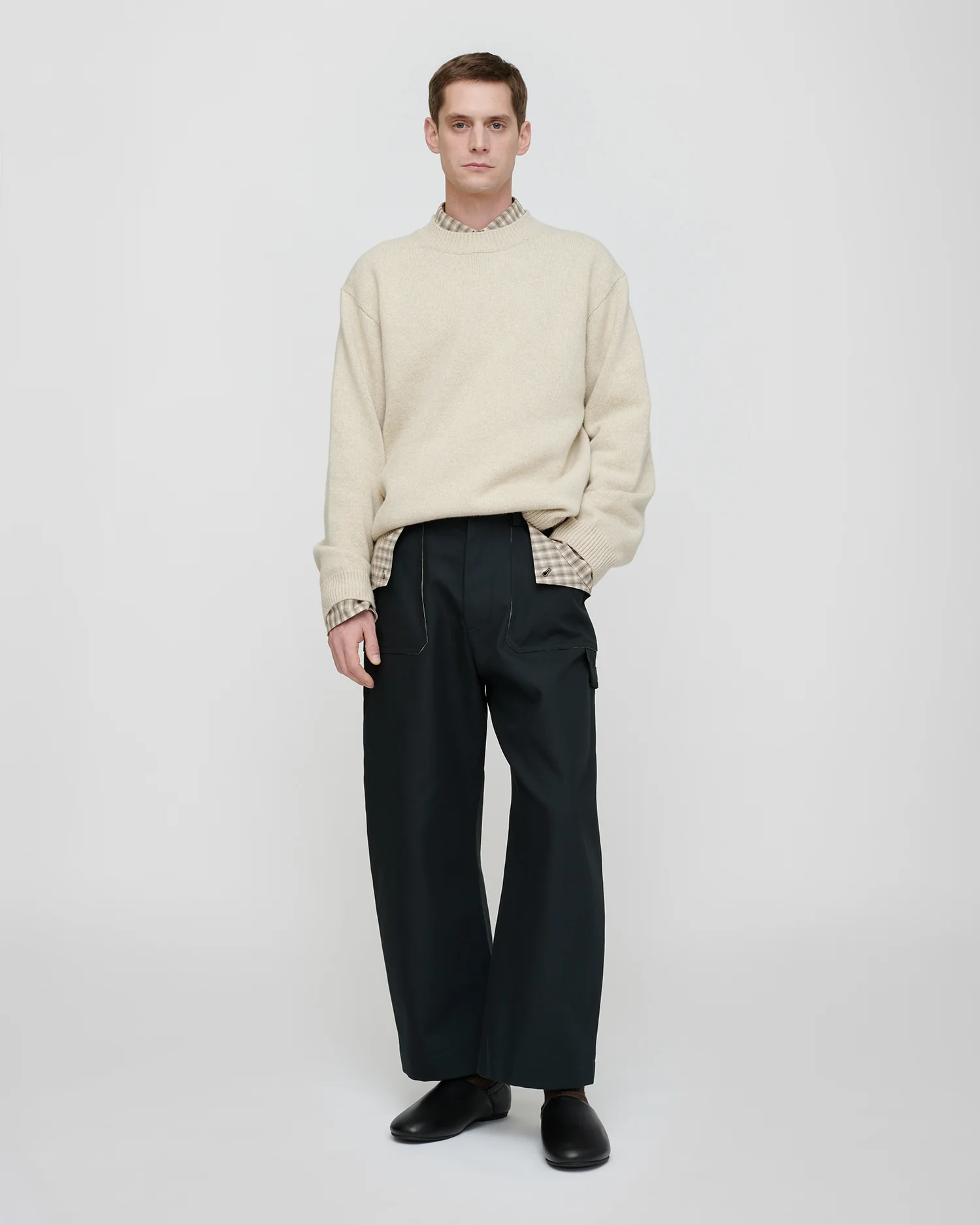 Renea - Wool blend sweater - Creme - Image 3