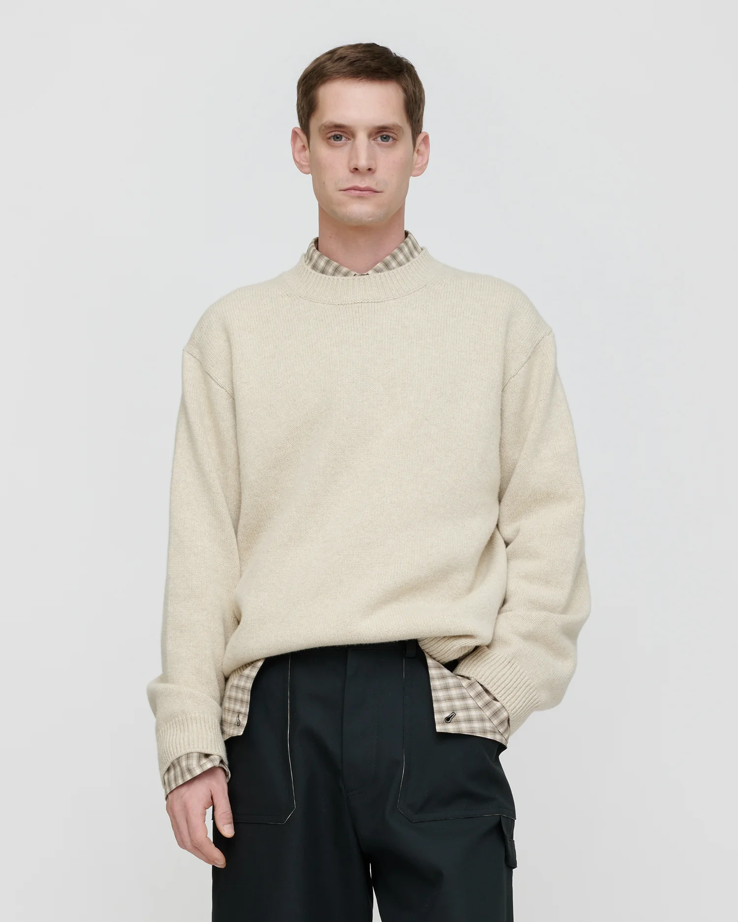 Renea - Wool blend sweater - Creme - Image 5