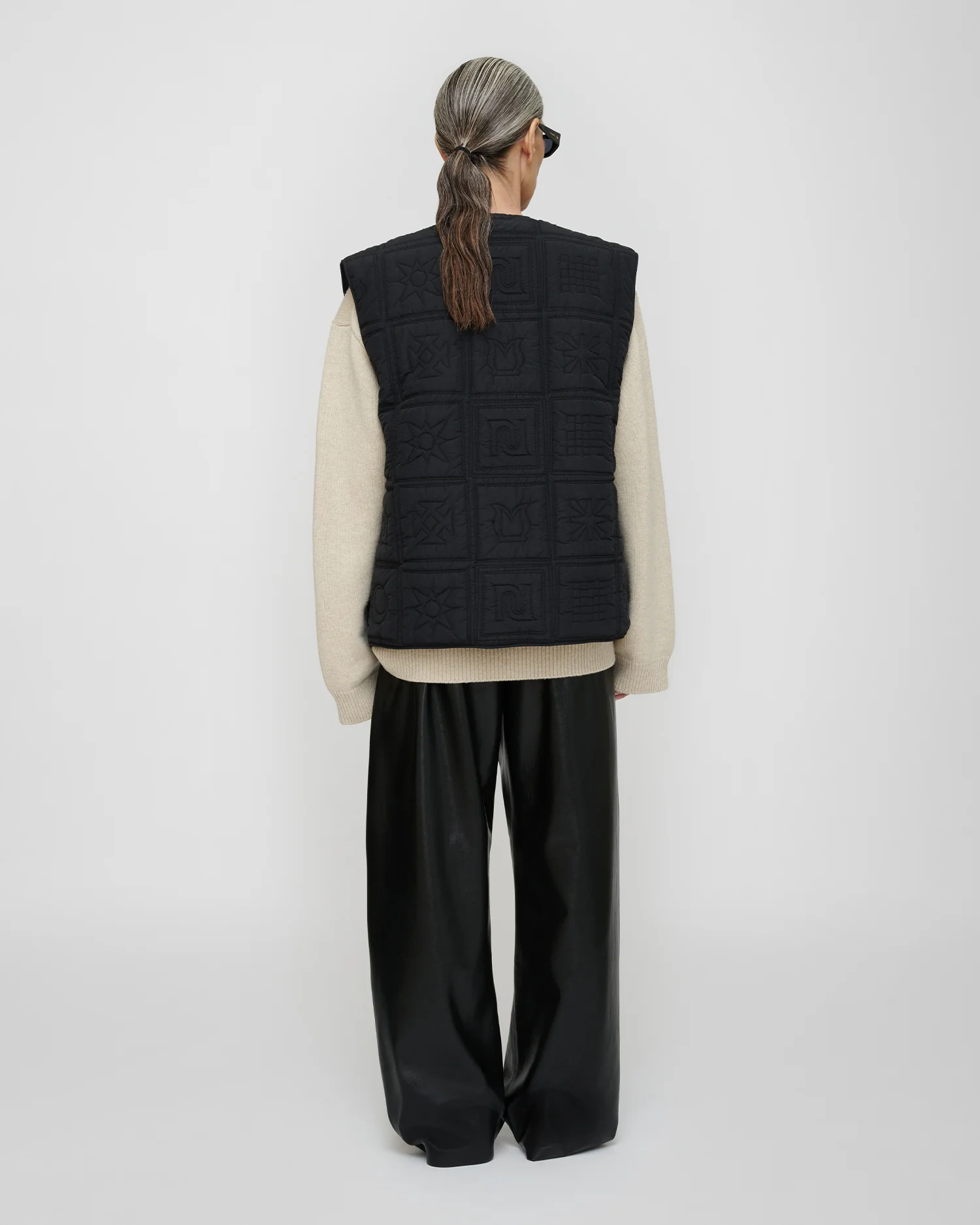 Renea - Wool blend sweater - Creme - Image 6