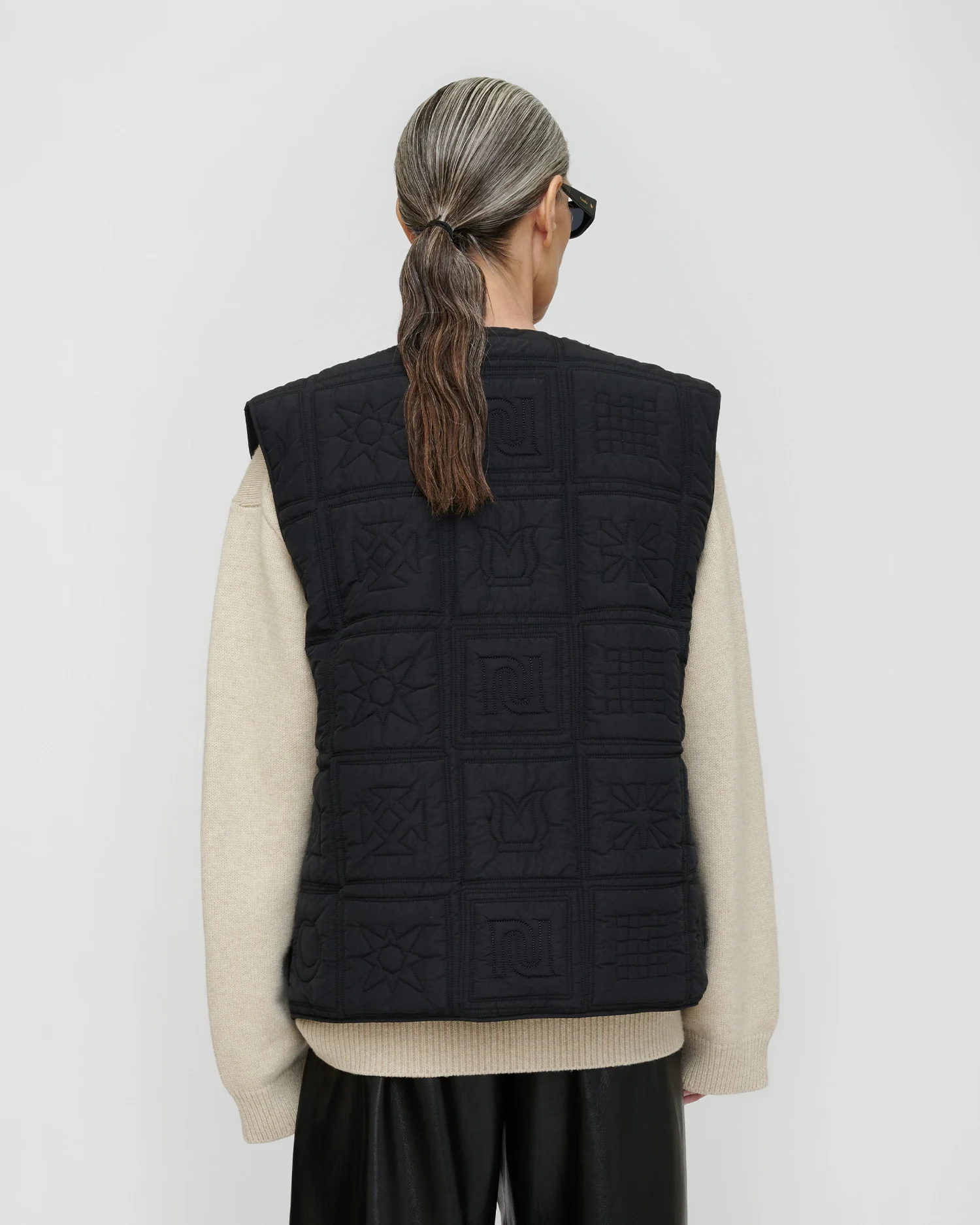 Renea - Wool blend sweater - Creme - Image 8