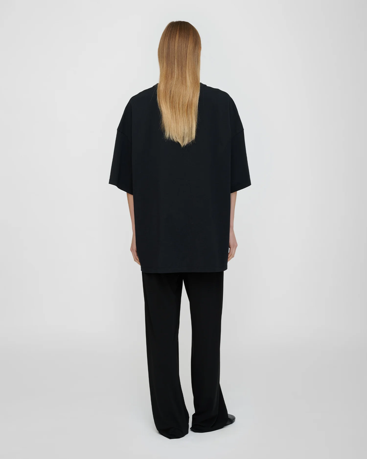 Wren Origami - Crochet T-shirt - Black - Image 7