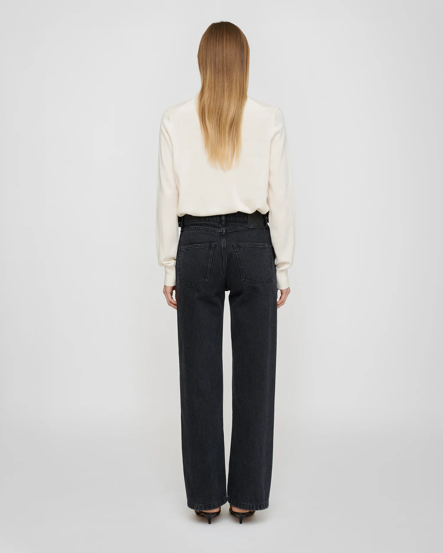 Nadra - Fine merino sweater - Creme - Image 2