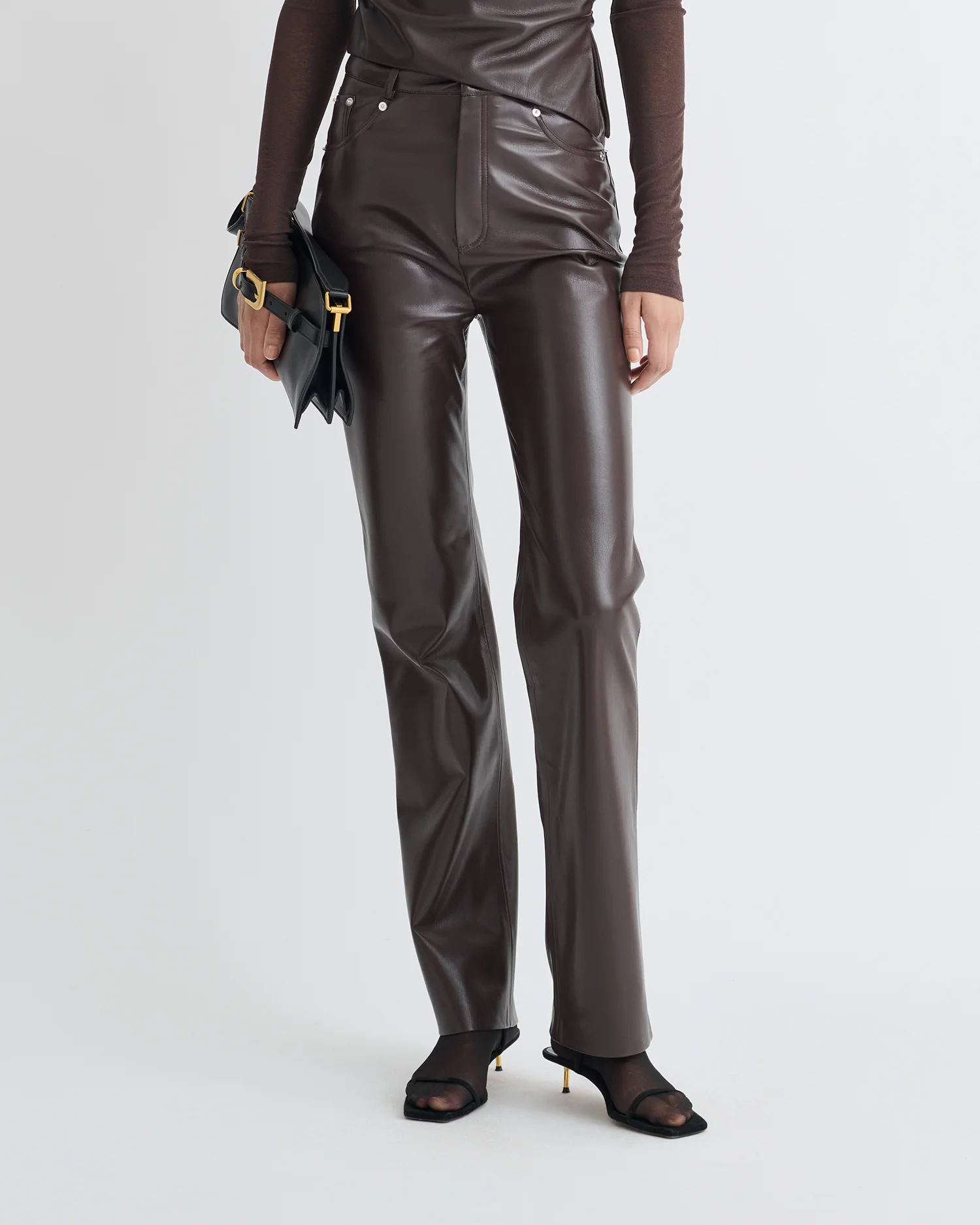 Jacoba - Okobor Pants - Coffee Ground - Image 4
