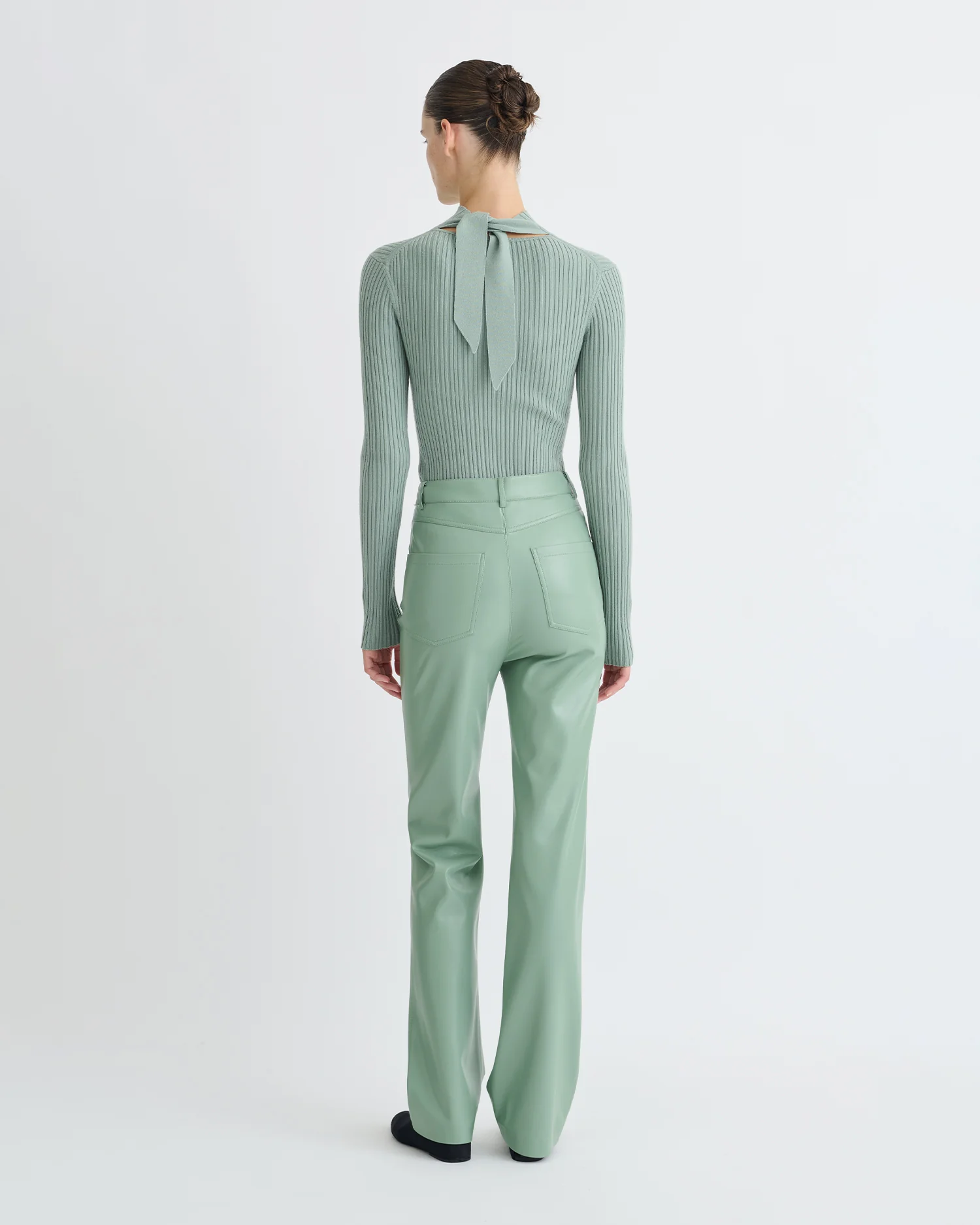 Jacoba - Okobor Pants - Sage - Image 3