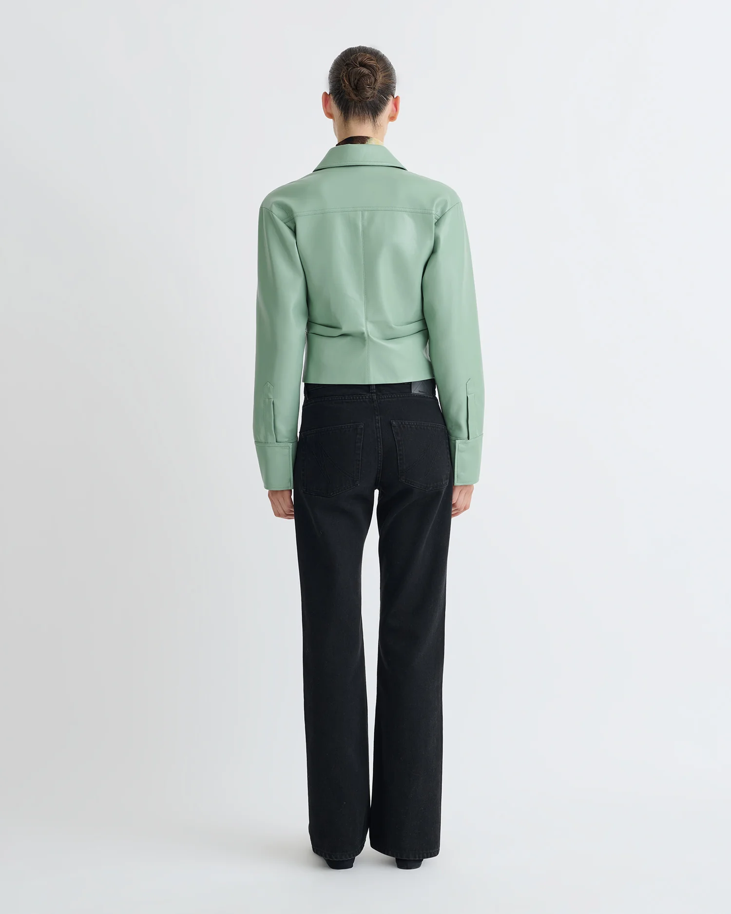 Hildie - Okobor Shirt - Sage - Image 3