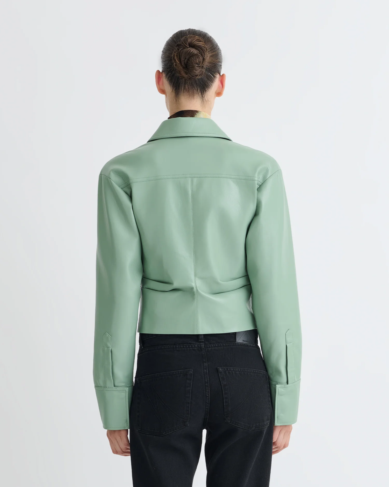 Hildie - Okobor Shirt - Sage - Image 5