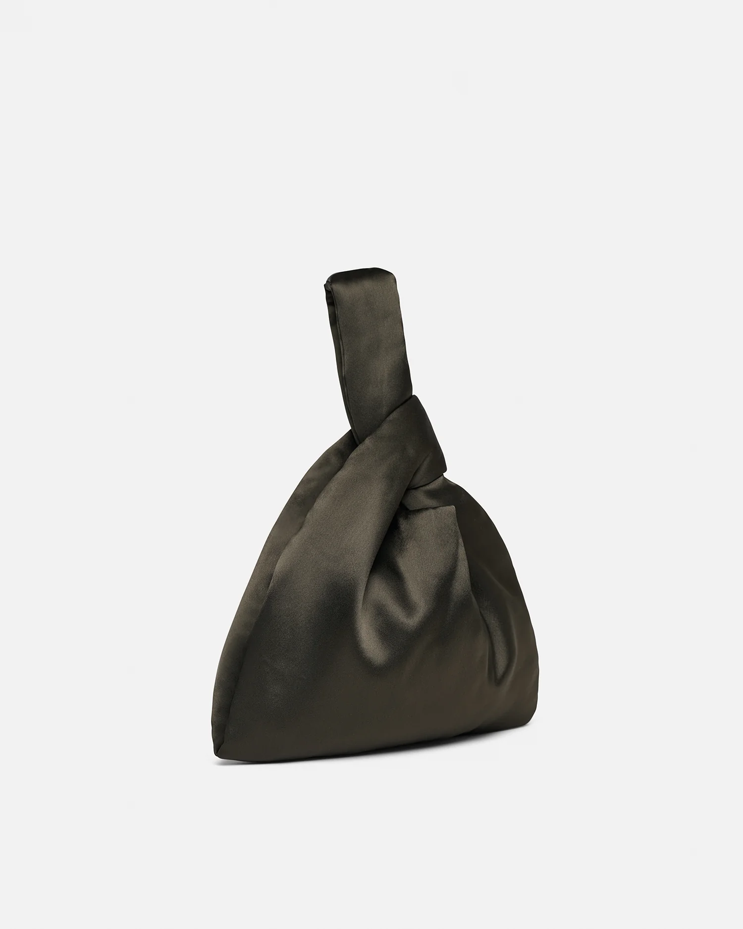 Jen - Slip Satin Bag - Dark Green - Image 3