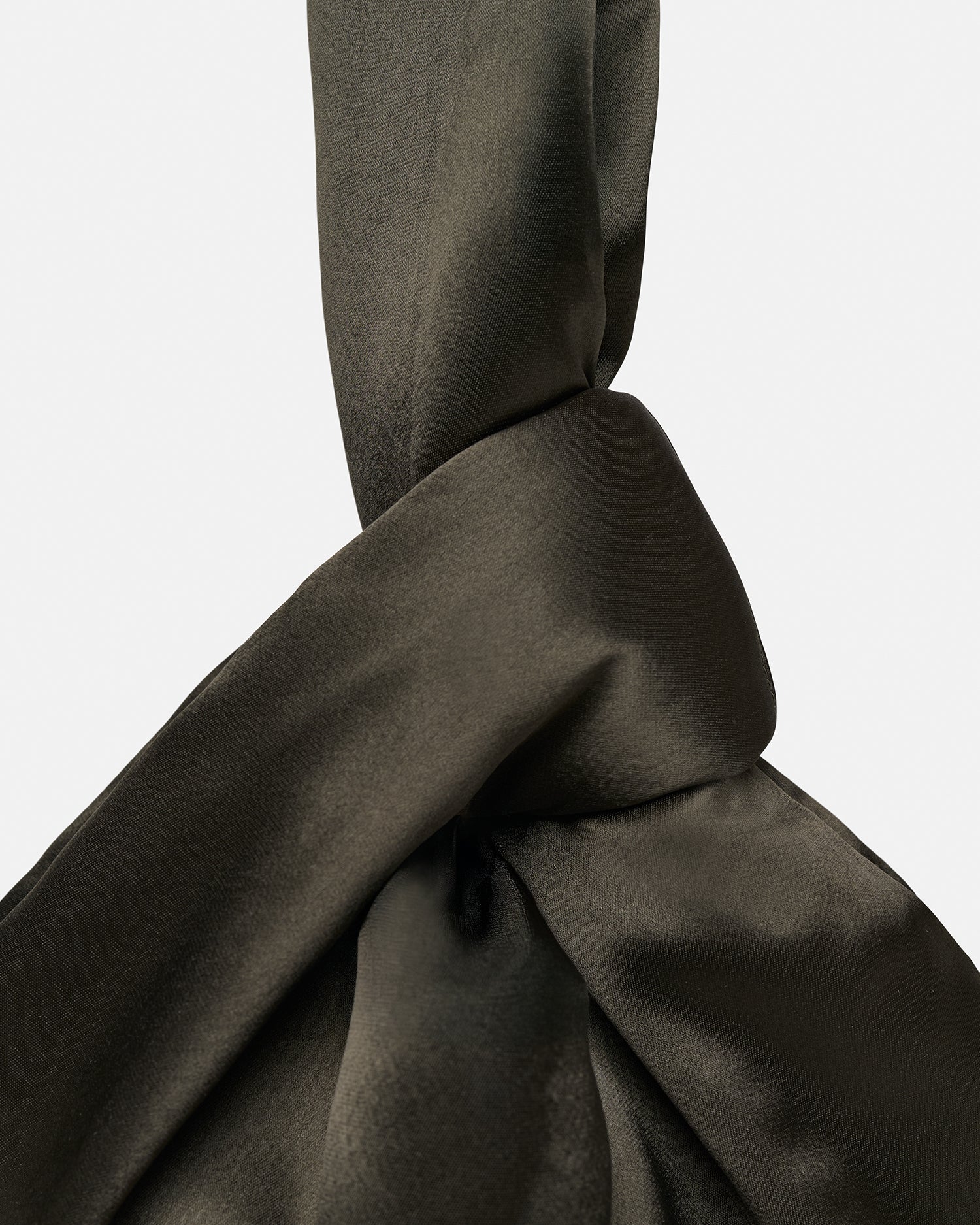 Jen - Slip Satin Bag - Dark Green - Image 4