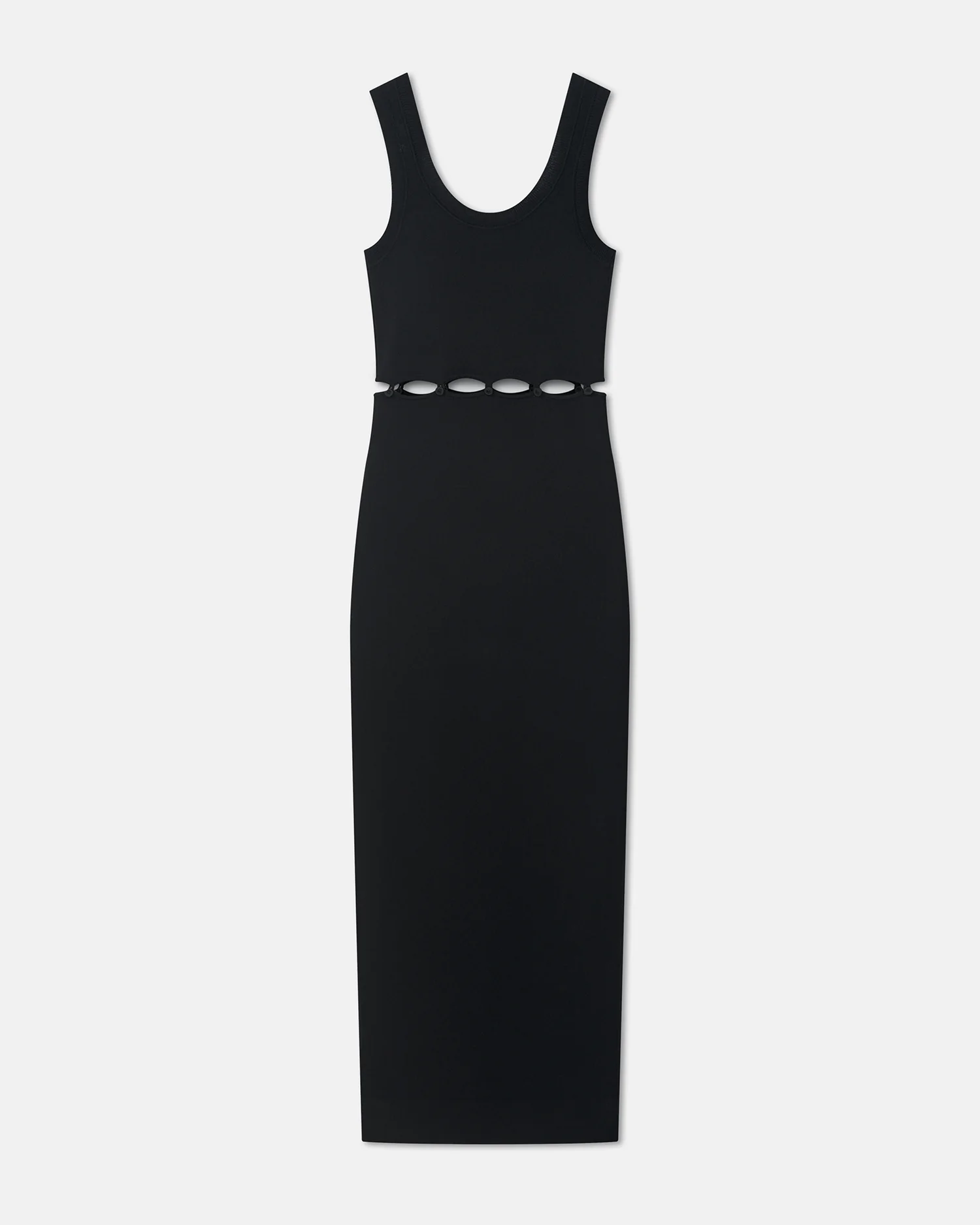Maves - Knitted Midi Dress - Black - Image 4