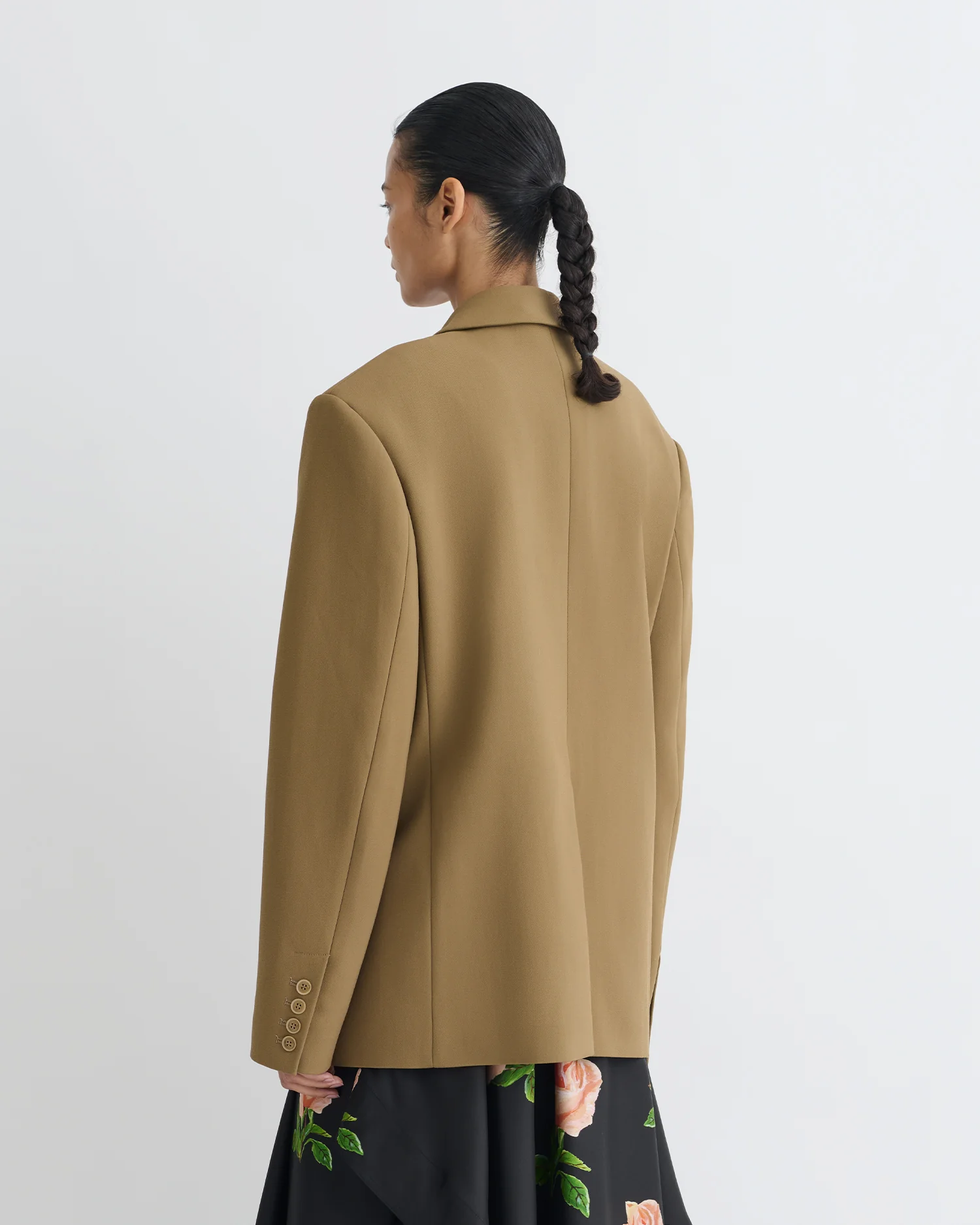 Diante - Boxy Blazer - Brown - Image 3
