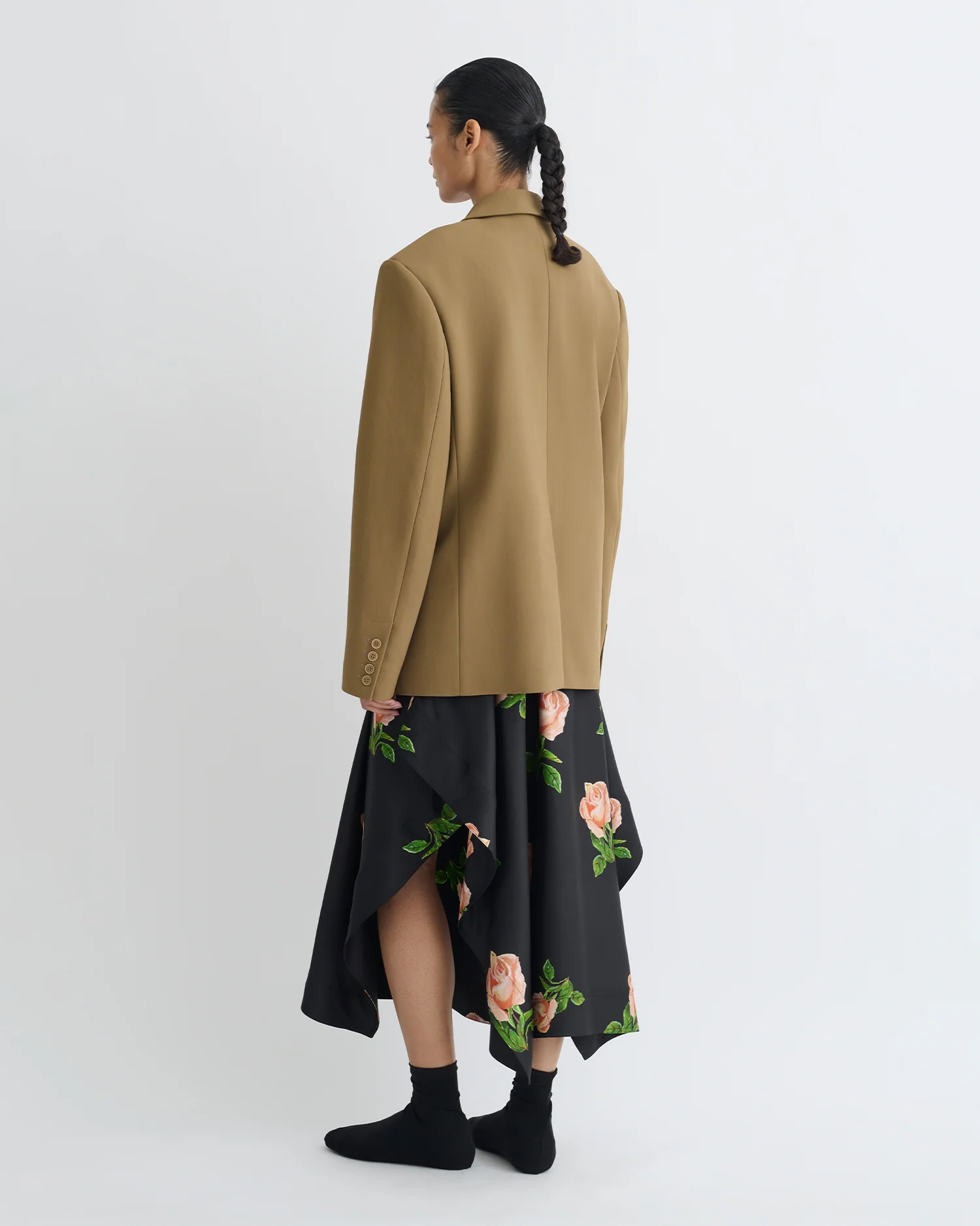 Diante - Boxy Blazer - Brown - Image 5