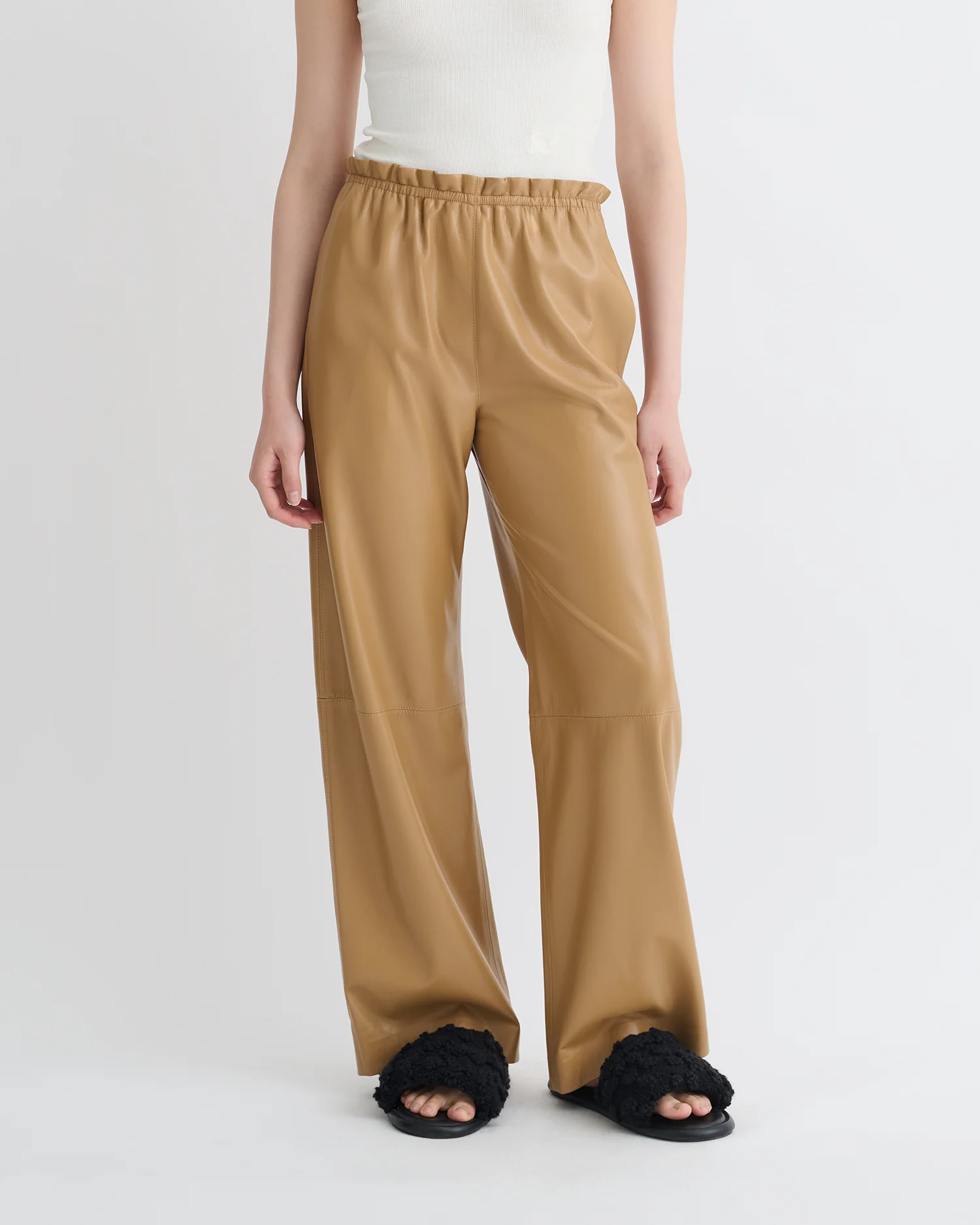 Geb - Okobor™ Alt-Leather Pants - Oak - Image 3