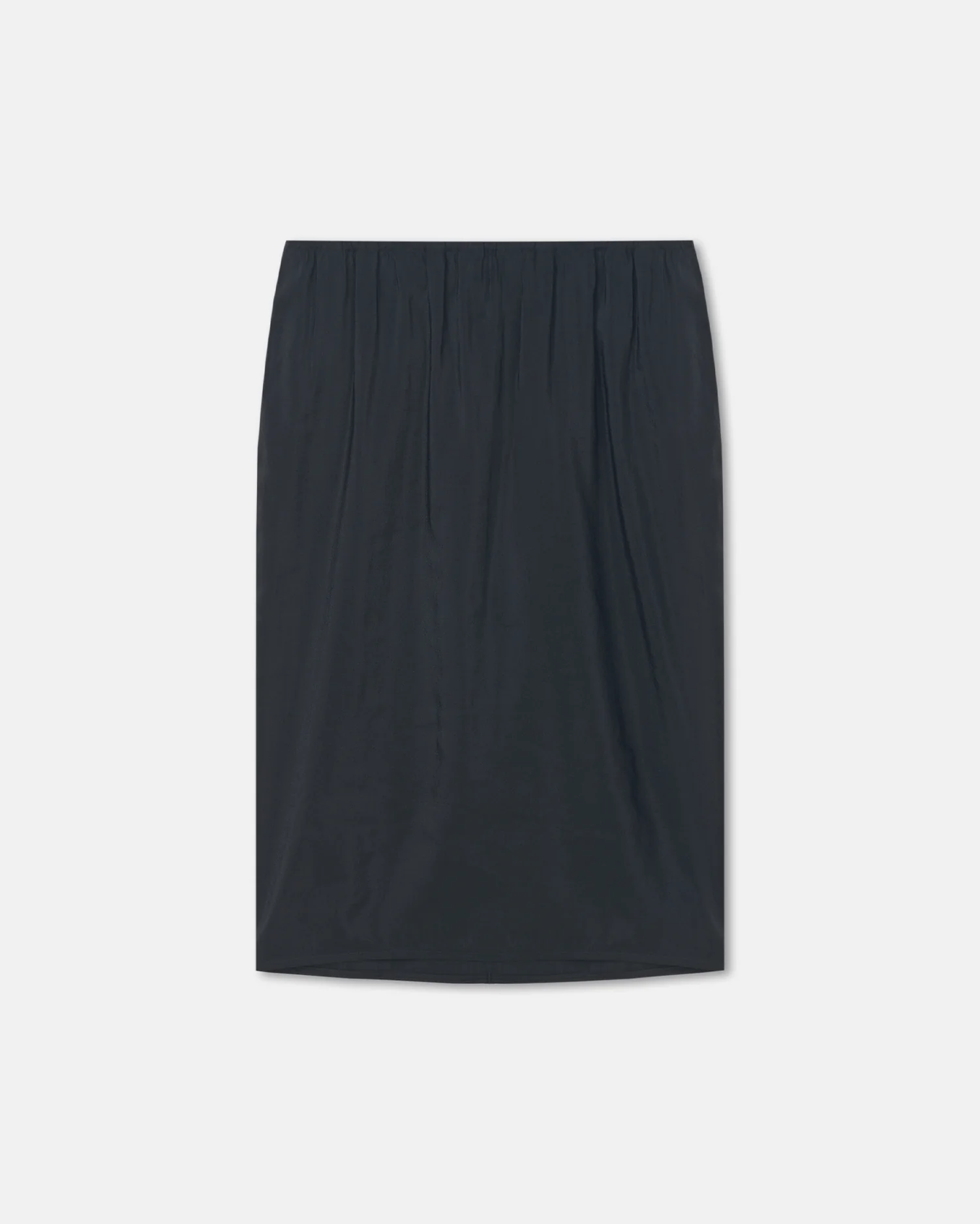 Kaiya - Glass Poplin Skirt - Black - Image 7