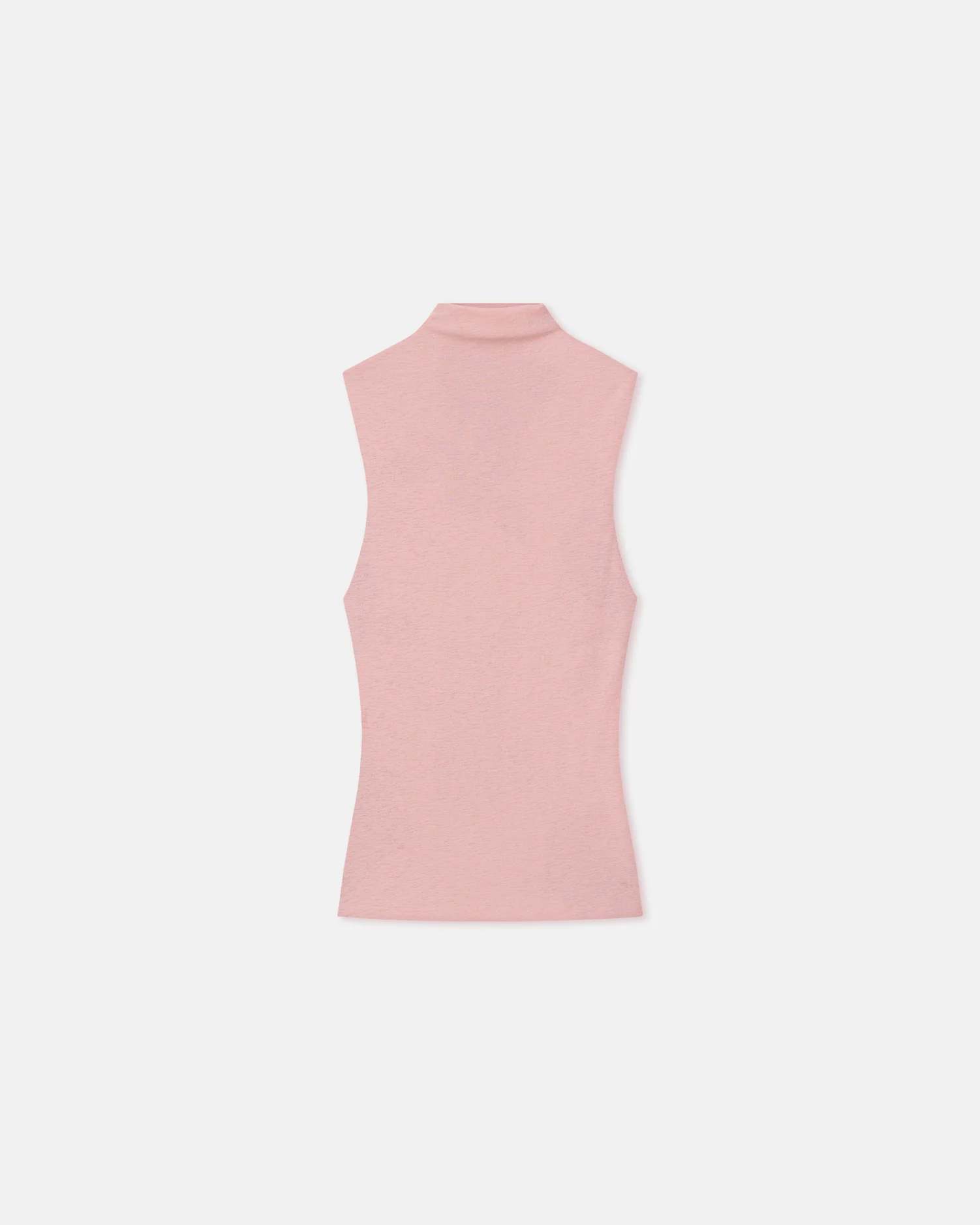 Annyka - Mesh Jersey Top - Pink - Image 4