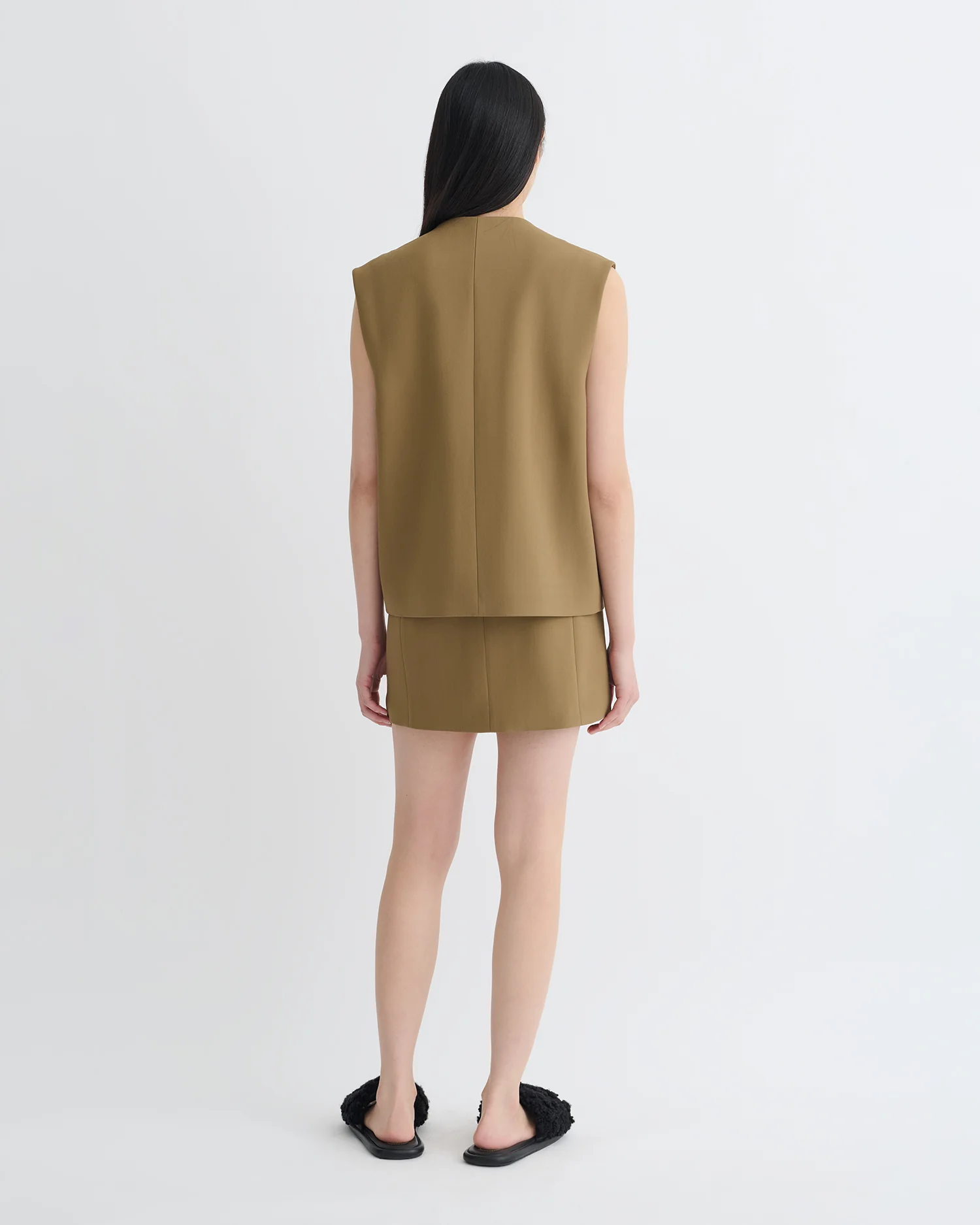 Neymat - Tailored Vest - Brown - Image 4