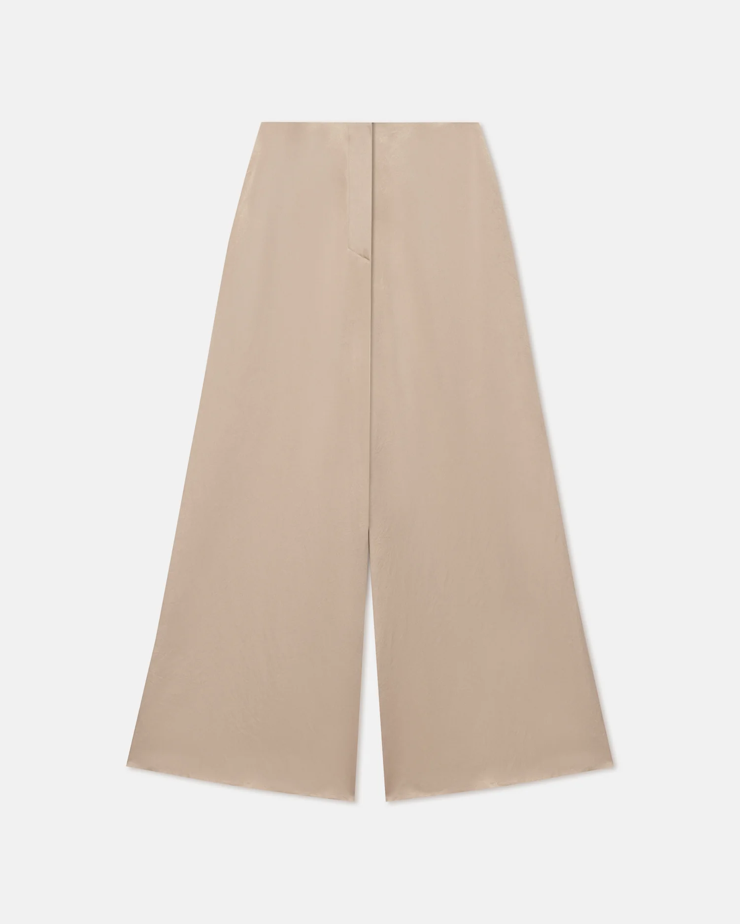 Zaniah - Slip Satin Wide-Leg Pants - Dune - Image 3