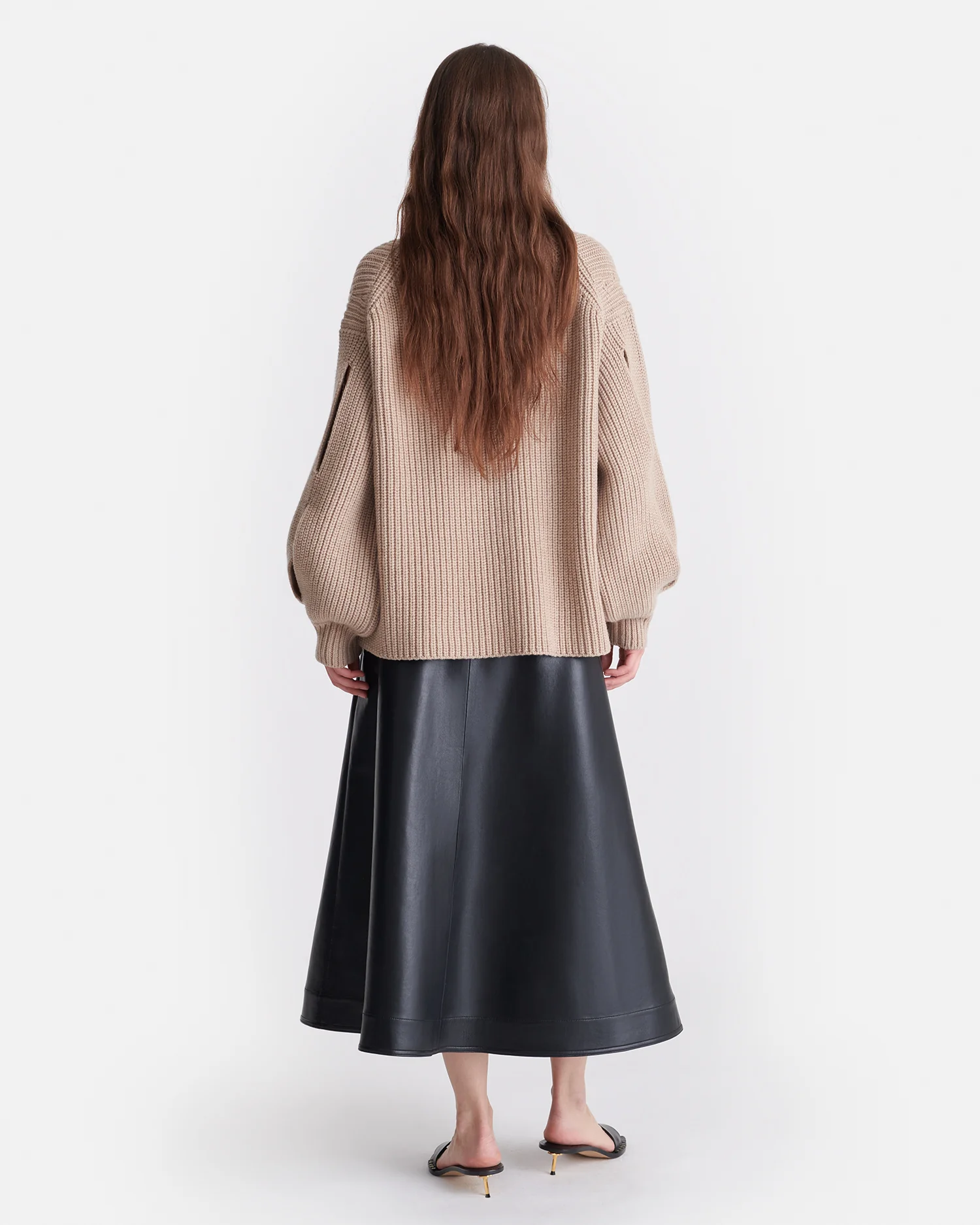 Jacint - Cashmere-Blend Sweater - Oatmeal - Image 3