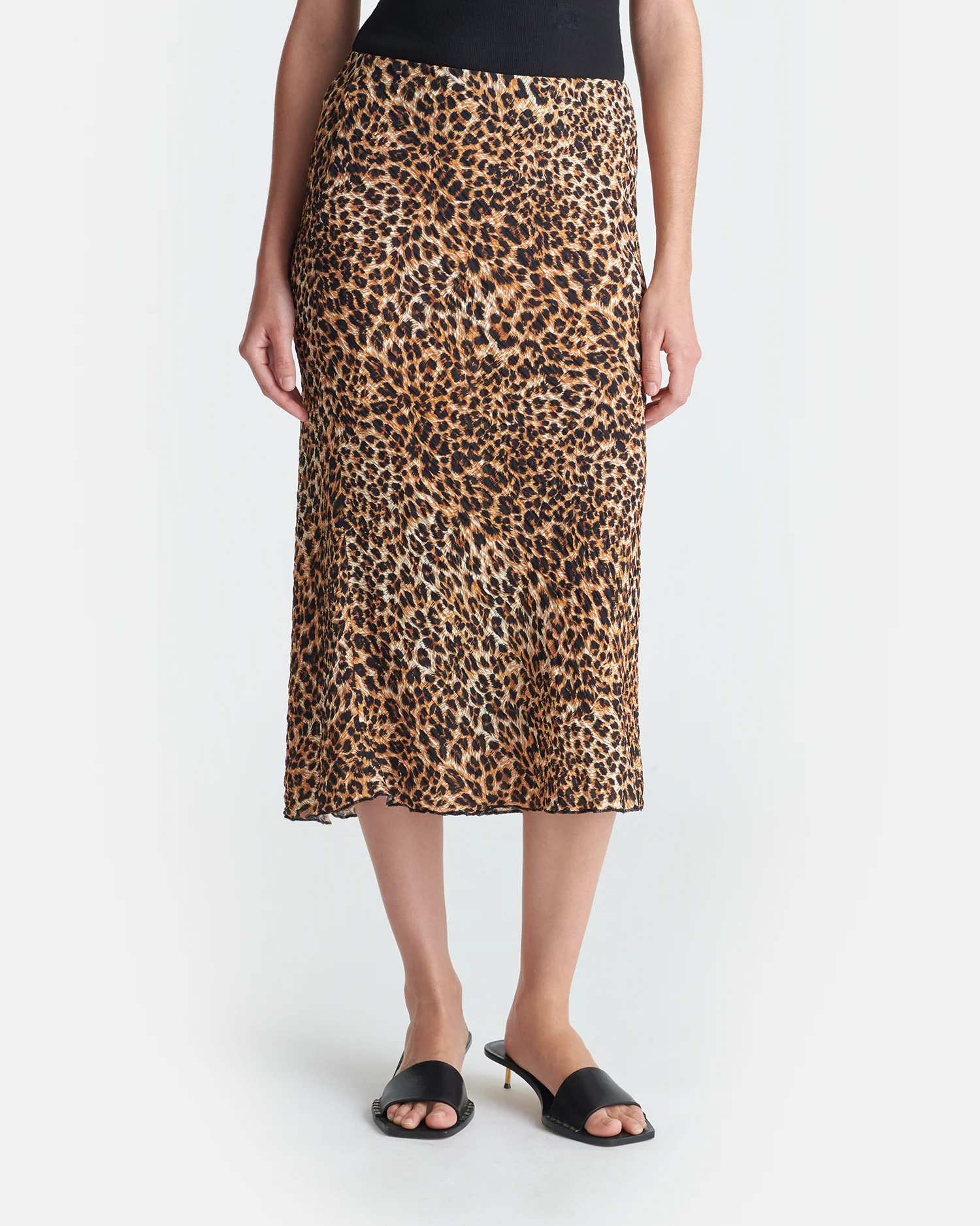Zarina - Printed Midi Skirt - Ocelot - Image 2