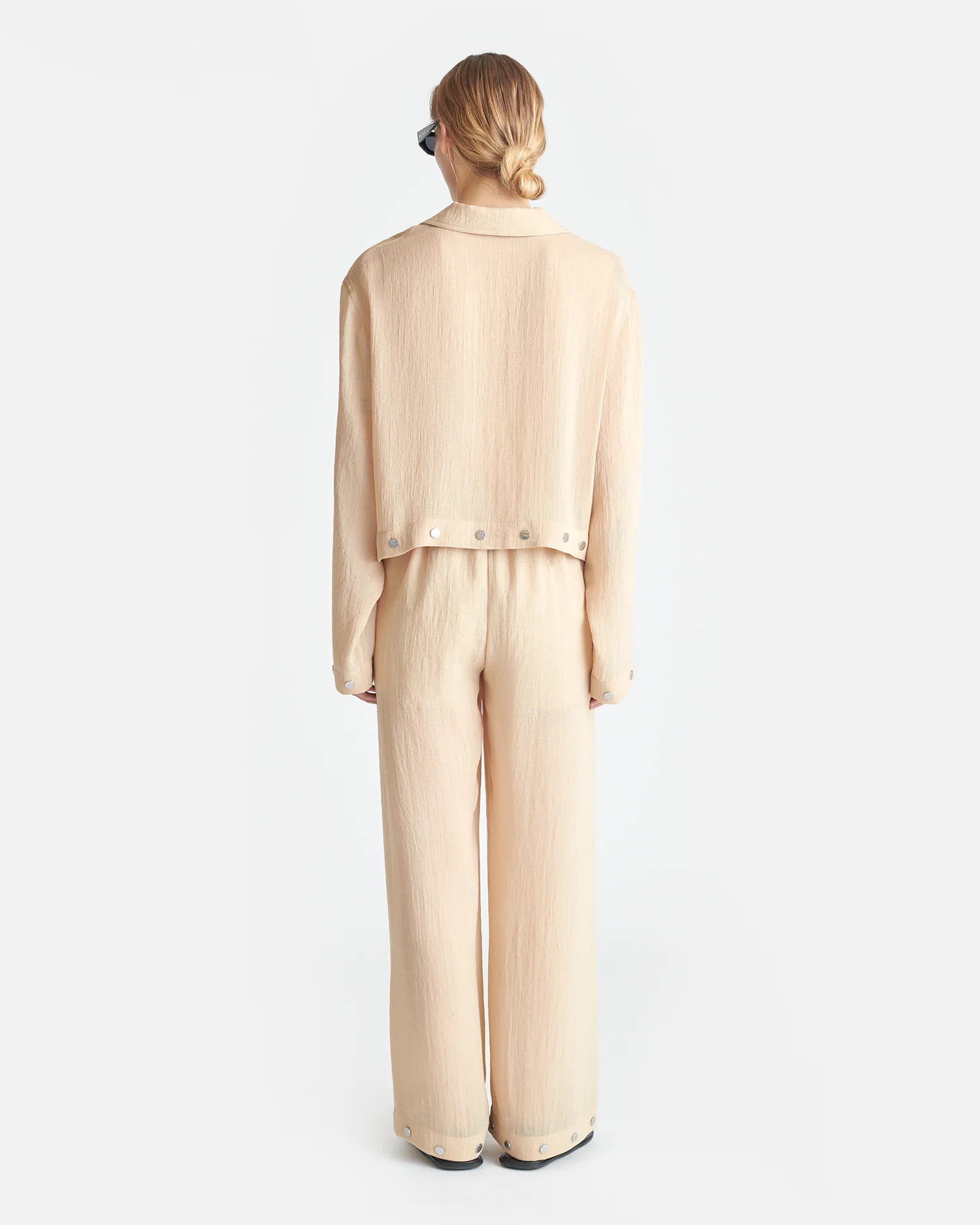 Vally - Cropped shirt - Wax - Image 3