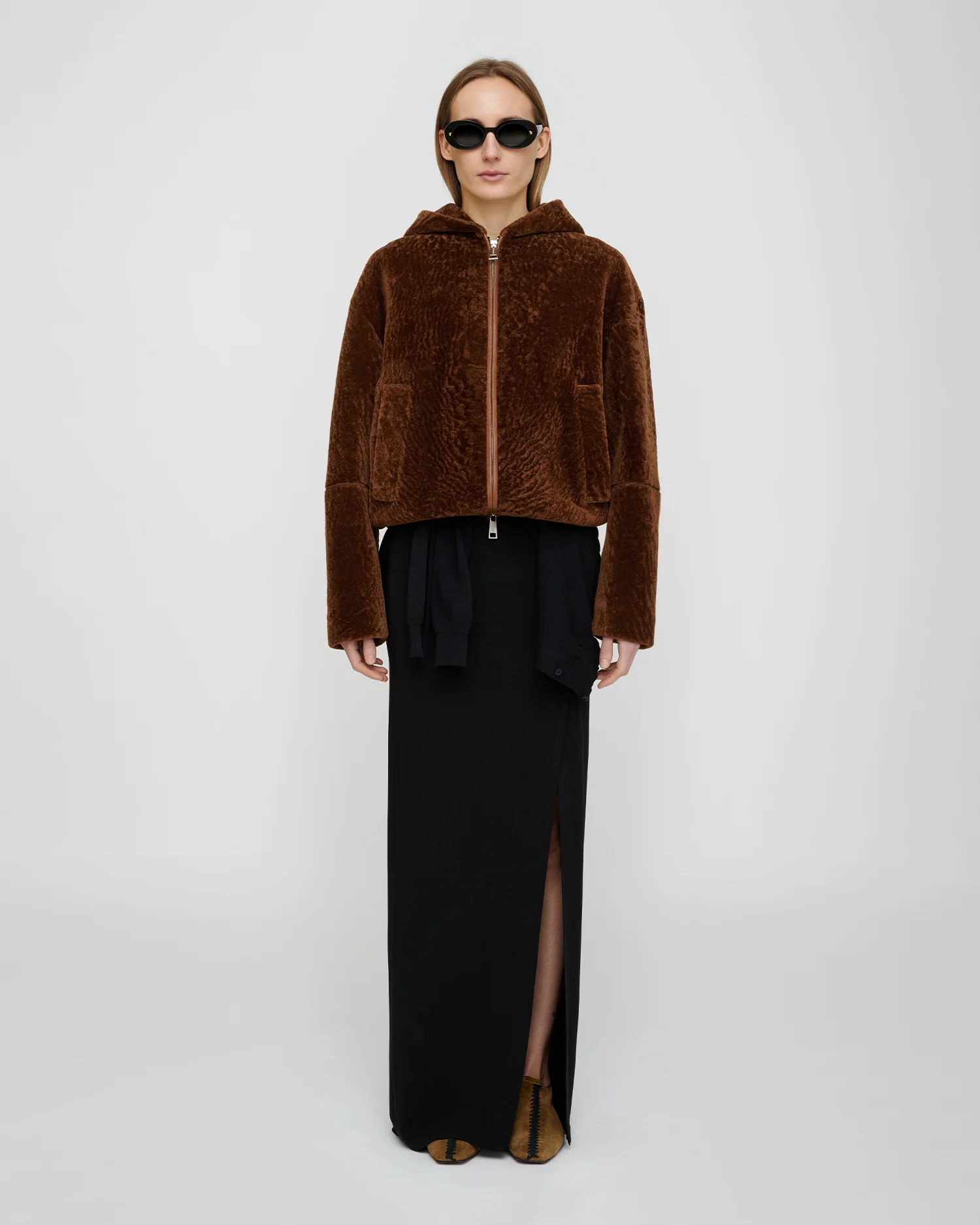 Jaswinder - Shearling jacket - Cognac - Image 2
