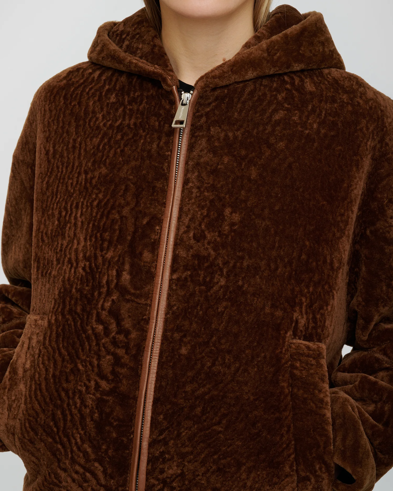 Jaswinder - Shearling jacket - Cognac - Image 6
