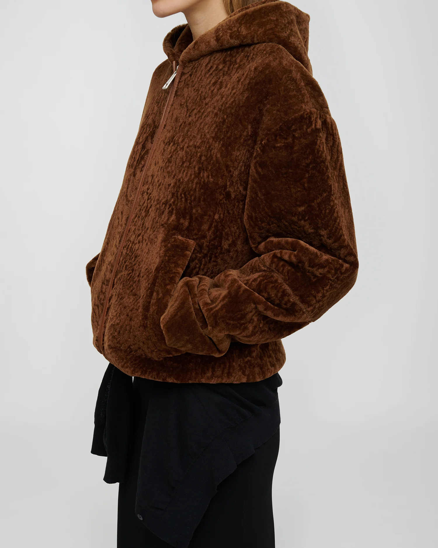 Jaswinder - Shearling jacket - Cognac - Image 7