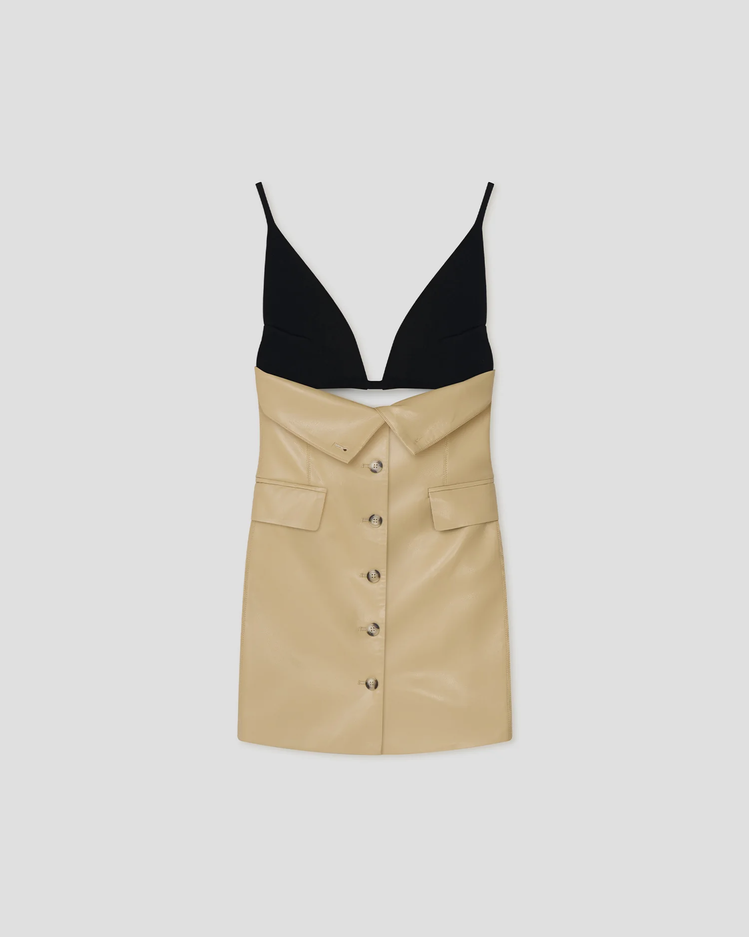 Zyana - Okobor ™ mini dress - Wax Yellow/Black - Image 2
