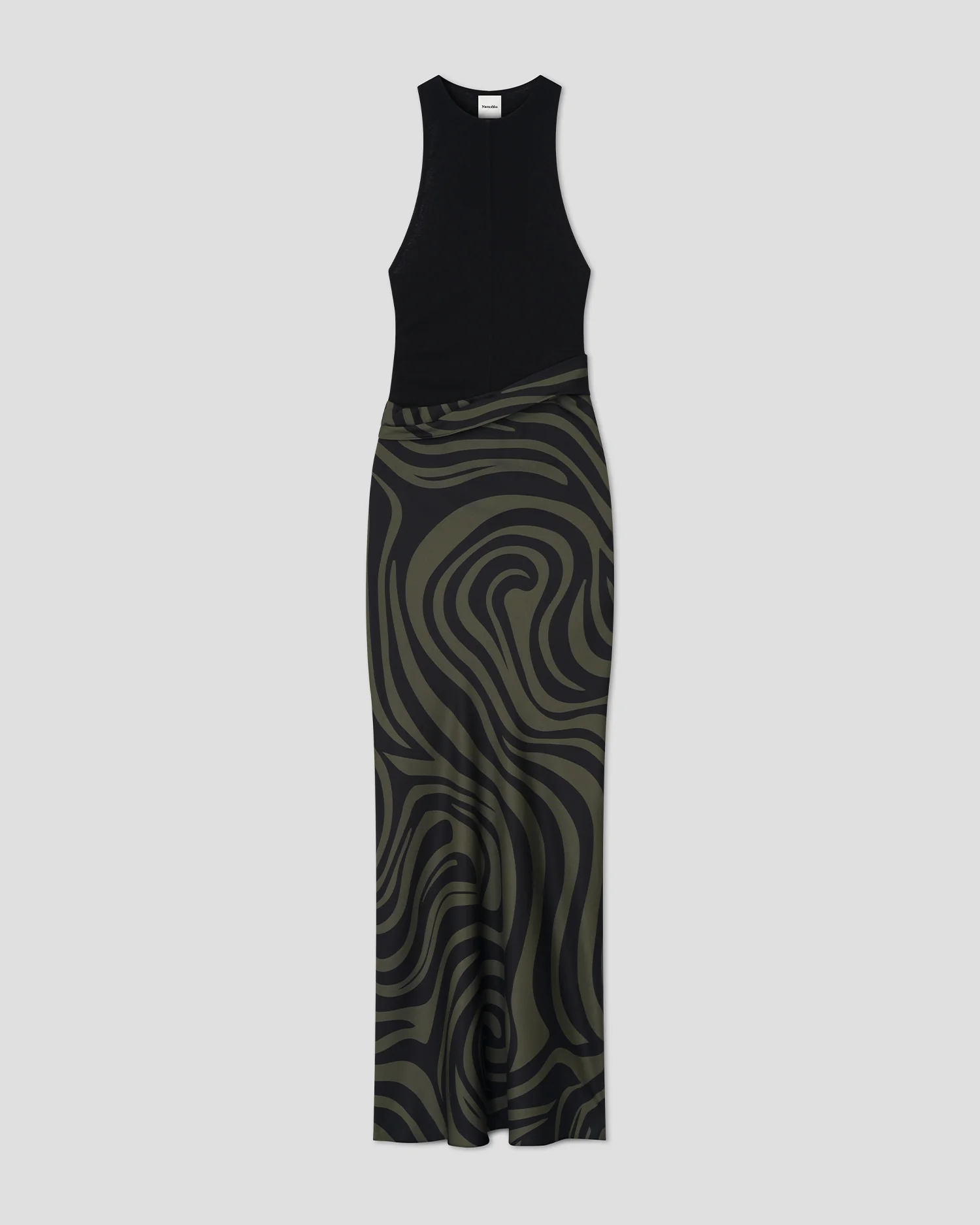 Jordyn - Maxi dress - Midnight Green Swirl