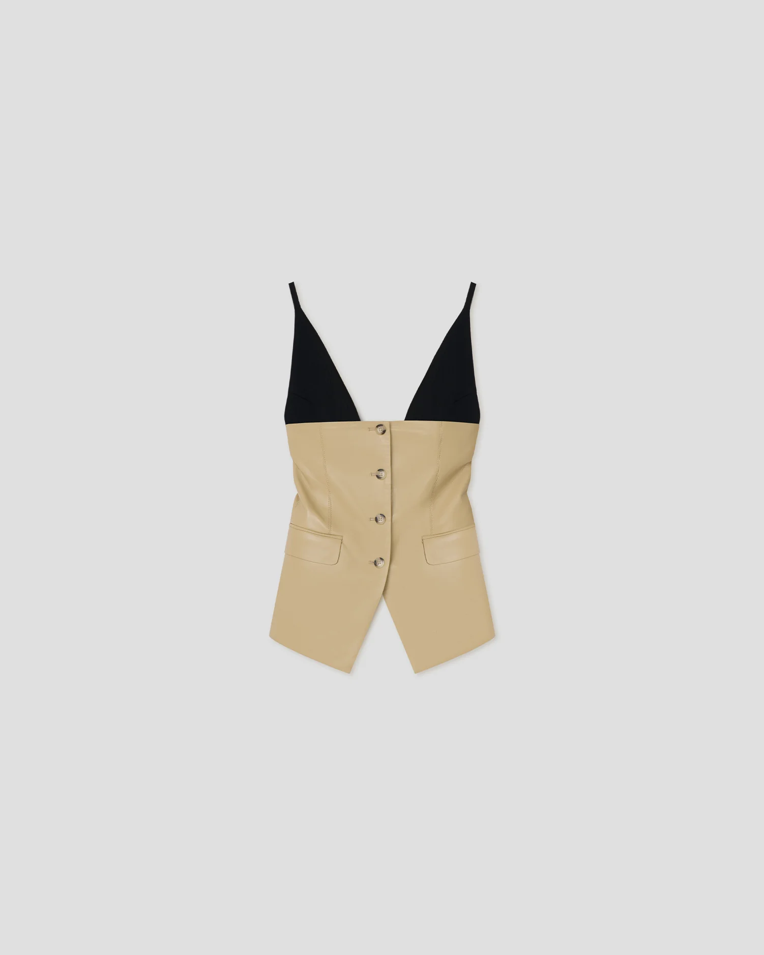Anarosa - Okobor™ top - Wax Yellow/Black - Image 2