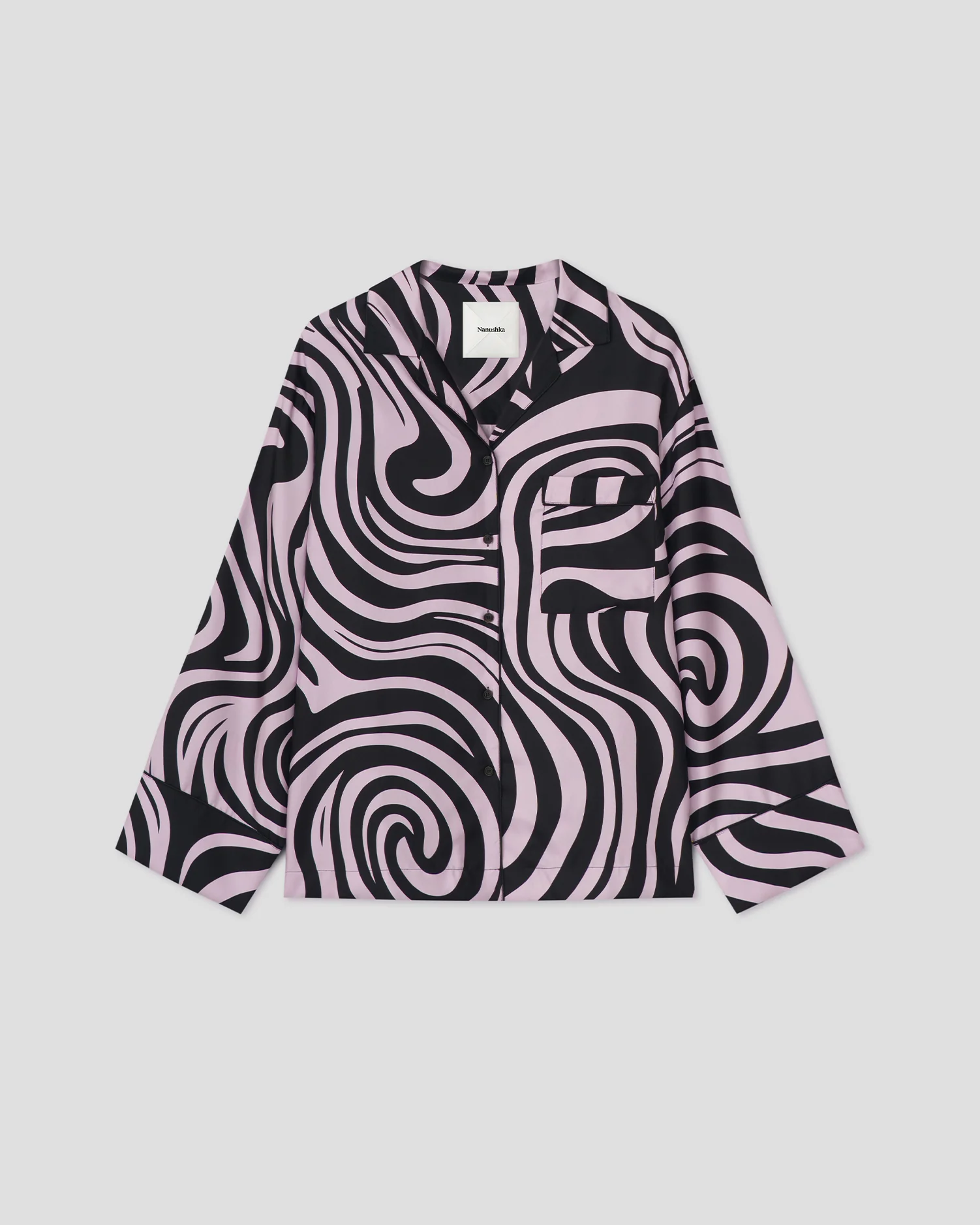 Tinsley - Relaxed shirt - Lilac Swirl