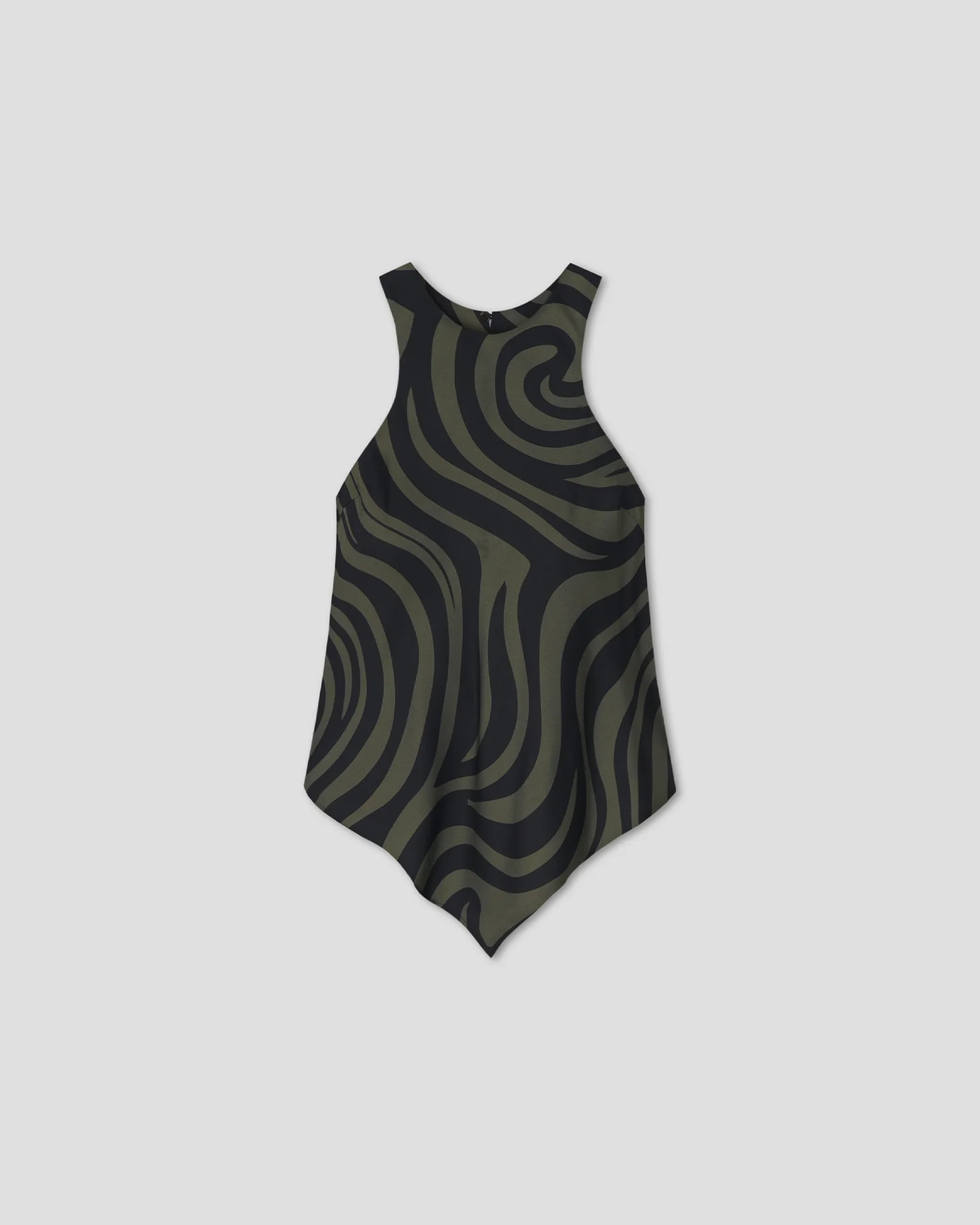 Coletta - Sleeveless top - Midnight Green Swirl
